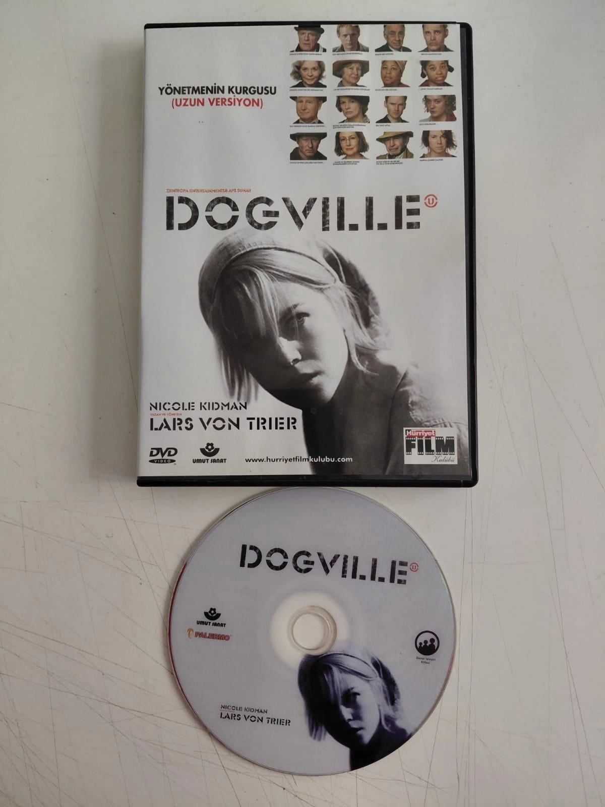 DOGVILLE (YÖNETMENİN KURGUSU UZUN VERSİYON) - LARS VON TRIER FİLMİ - DVD FİLM-2.el