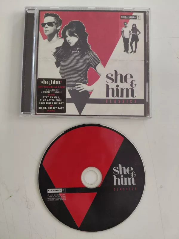 She & Him – Classics – 2014 Avrupa Basım - CD Albüm-2.el