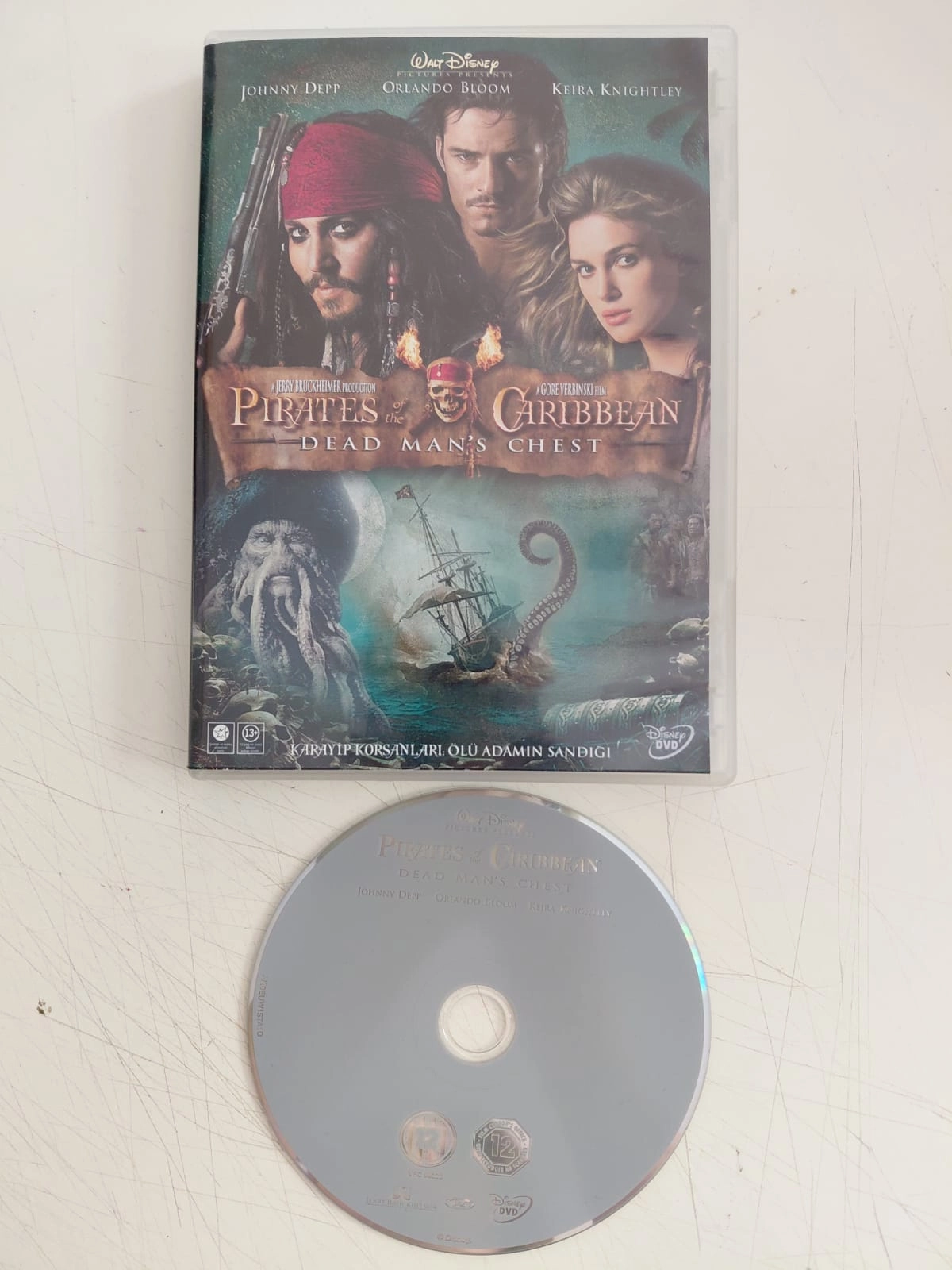 Karayip Korsanları Ölü Adamın Sandığı - Pirates of the Caribbean Dead Man’s Chest- DVD-2.el