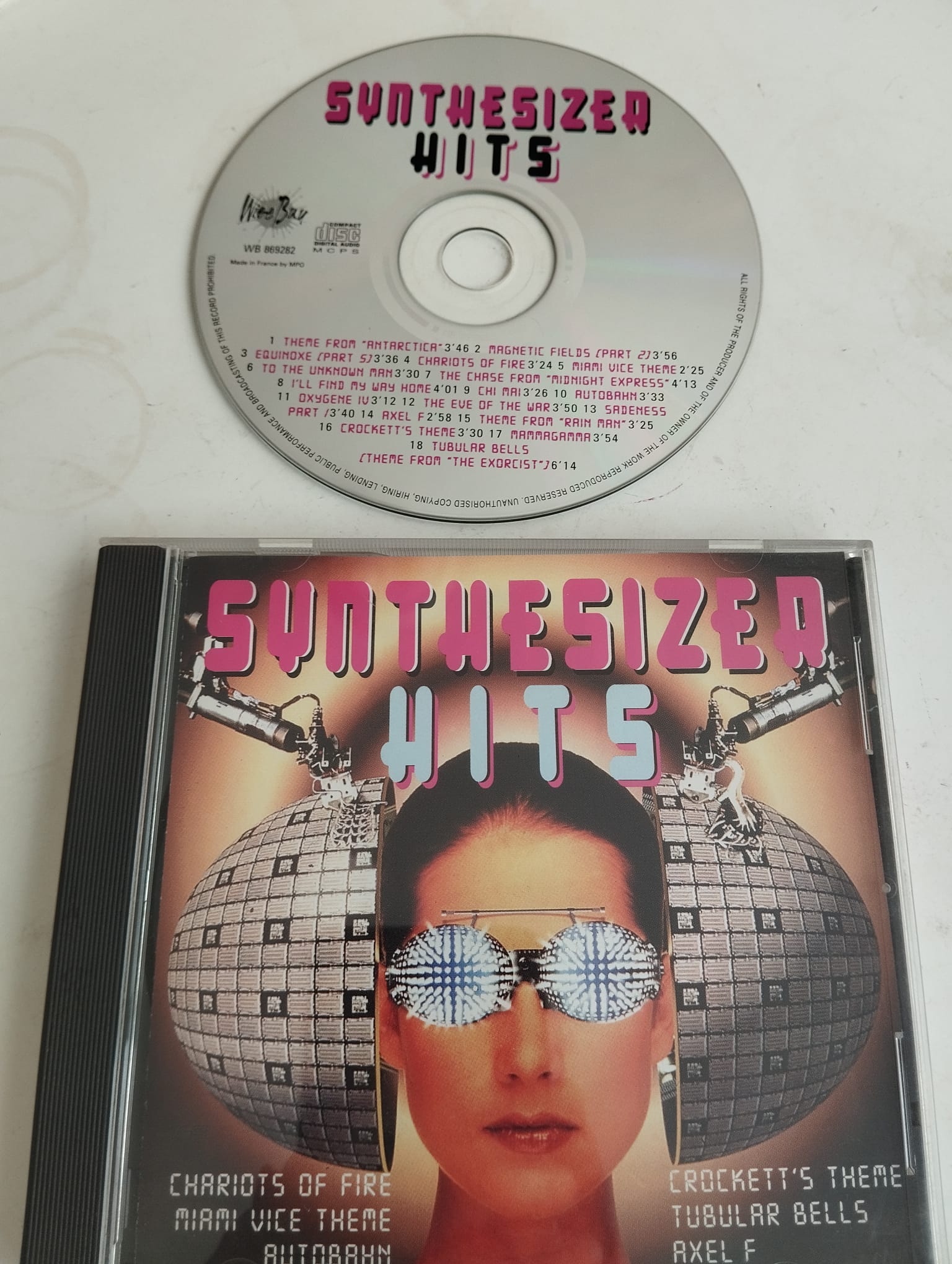 Synthesizer Hits – 1996 Avrupa Basım - 2. El CD Albüm