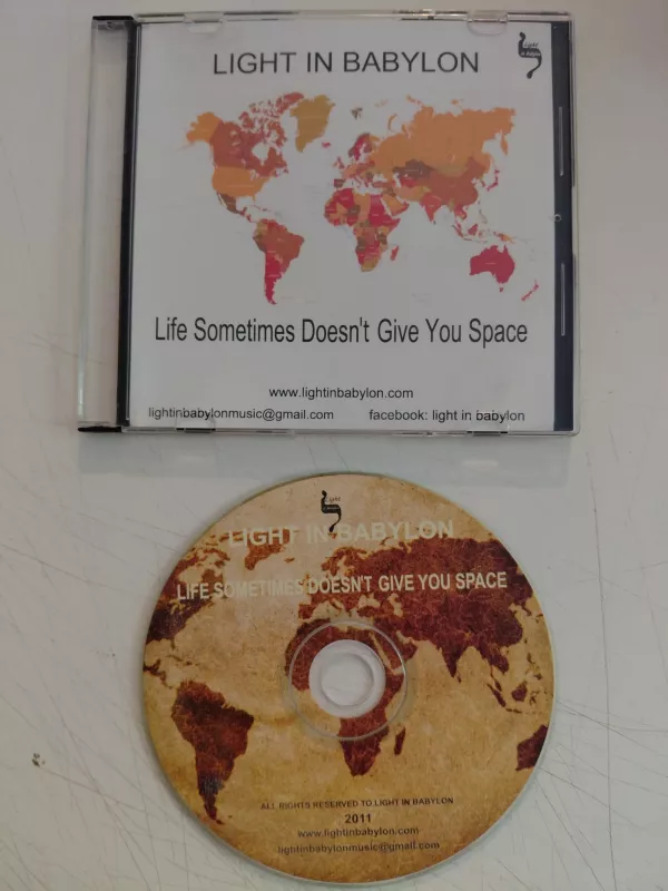 Light In Babylon – Life Sometimes Doesn’t Give You Space -  2011 Türkiye Basım  CD Albüm-2.el