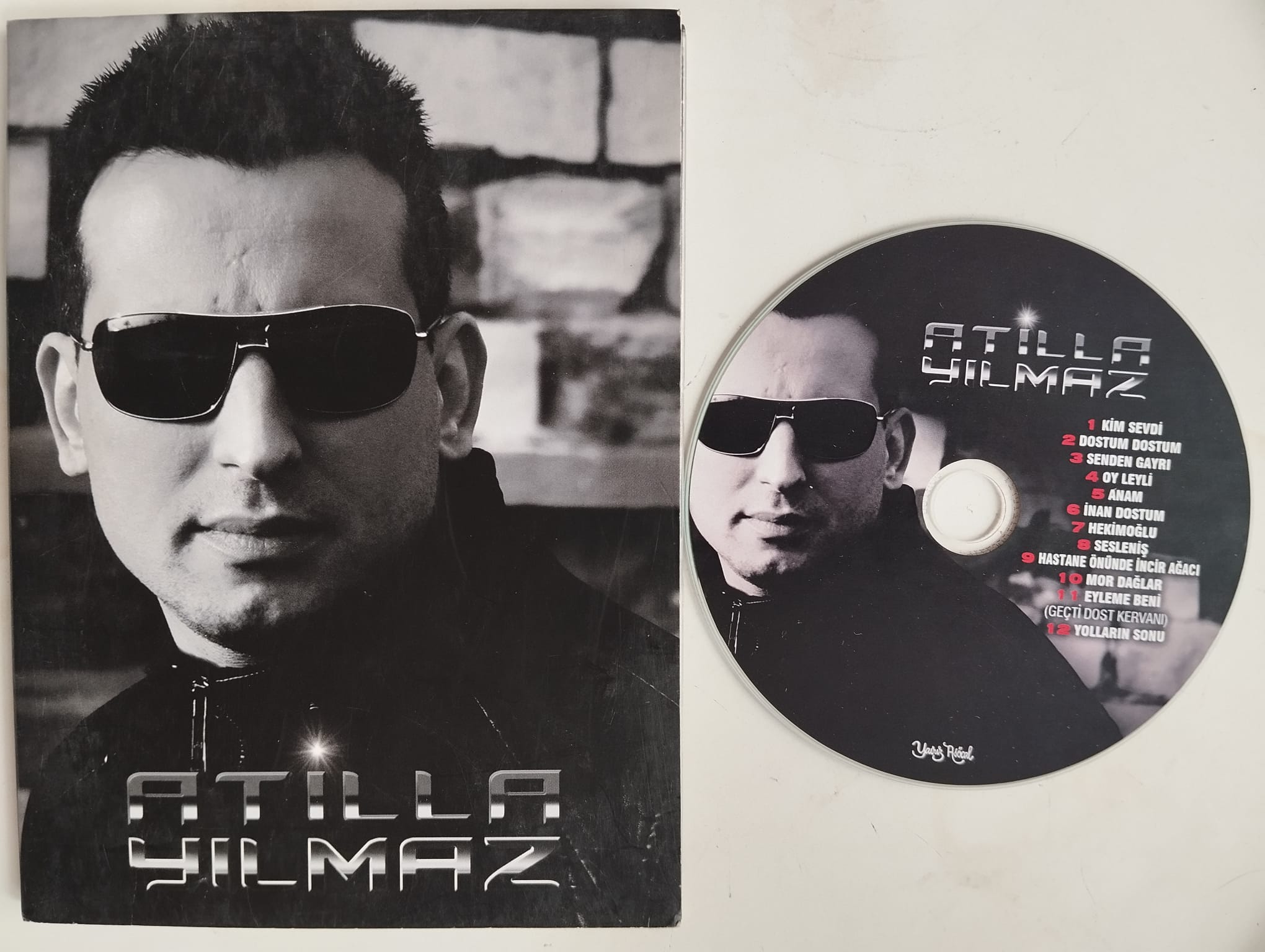 Atilla Yılmaz /Kim Sevdi – Türkiye Basım 2. El CD Albüm