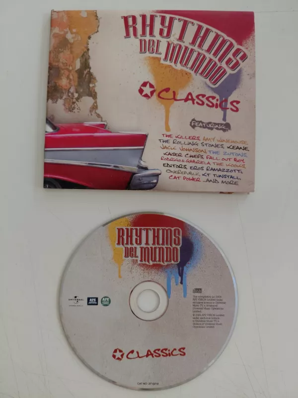 Rhythms Del Mundo  – Classics – 2009  Avrupa Basım - CD Albüm-2.el