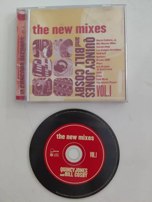 Quincy Jones & Bill Cosby – The New Mixes Vol. I – 2004 USA  Basım - CD Albüm-2.el