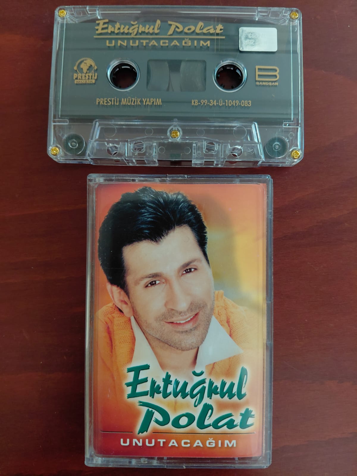 Ertuğrul Polat -  Unutacağım - 1999 Türkiye Basım Kaset-2.el