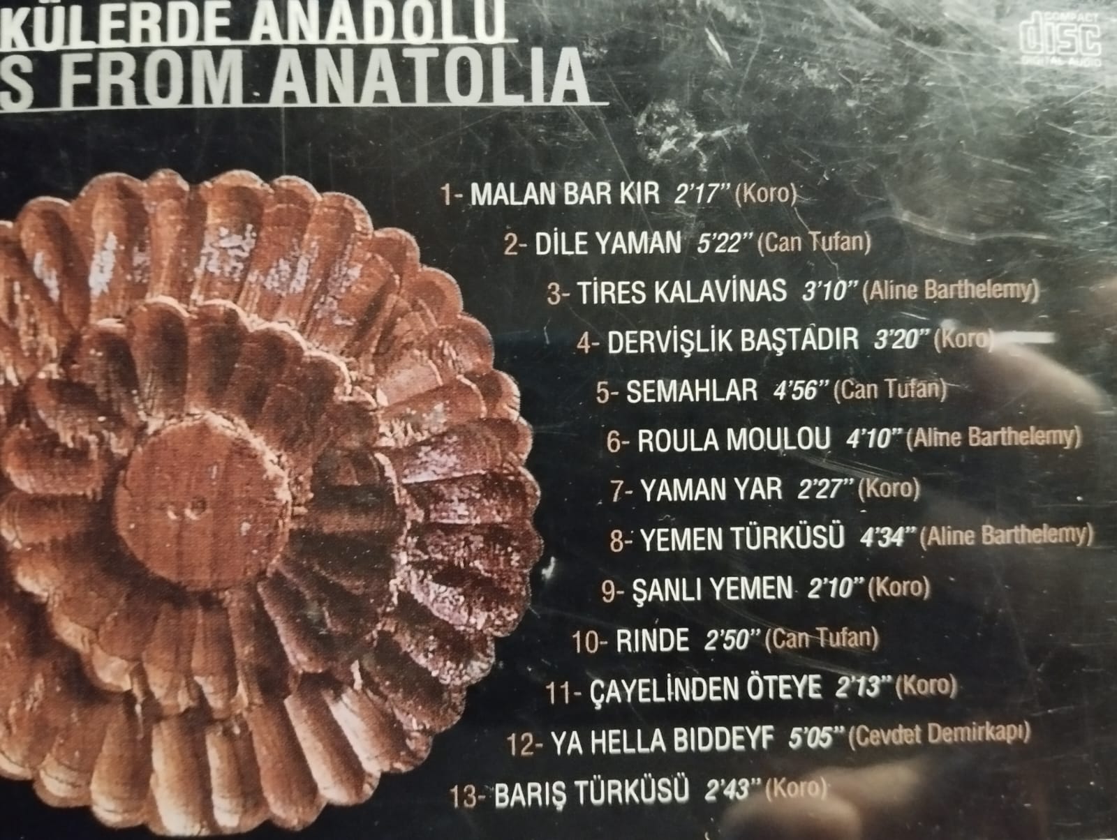 Türkülerde Anadolu  - Bremen Dayanışma Korosu - Türkiye Basım 2. El CD Albüm