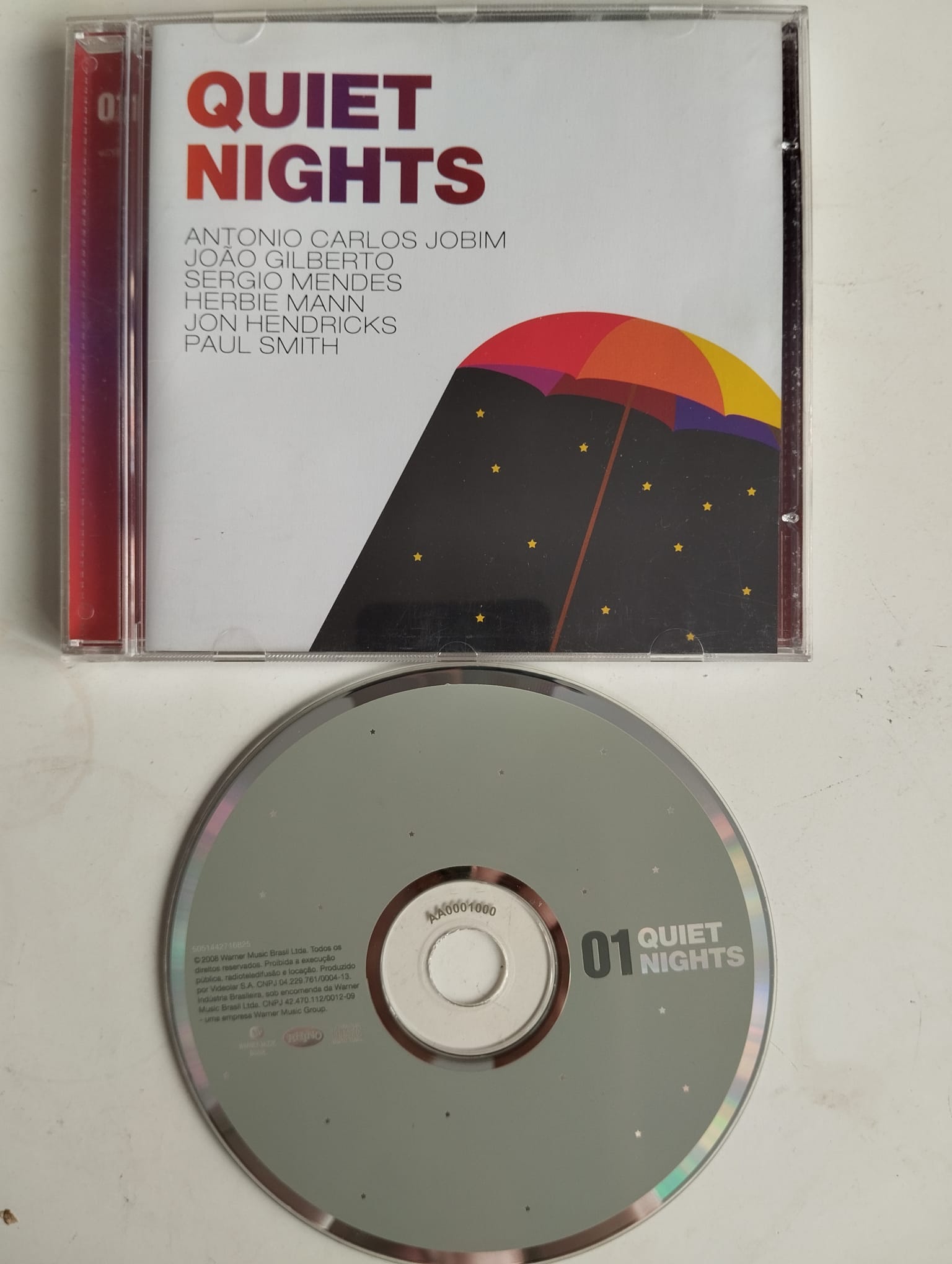 Quiet Nights Volume 01 - 2008 Brezilya Basım ( Nadir) - 2. El CD Albüm