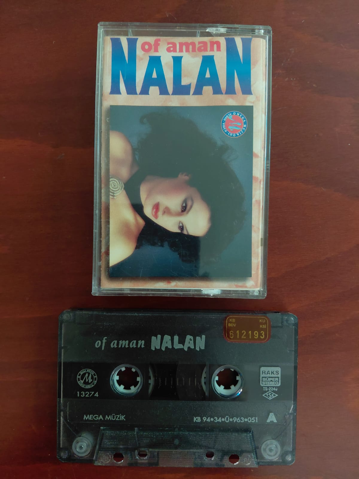 Nalan   –  Of Aman - 1994 Türkiye Basım Kaset-2.el