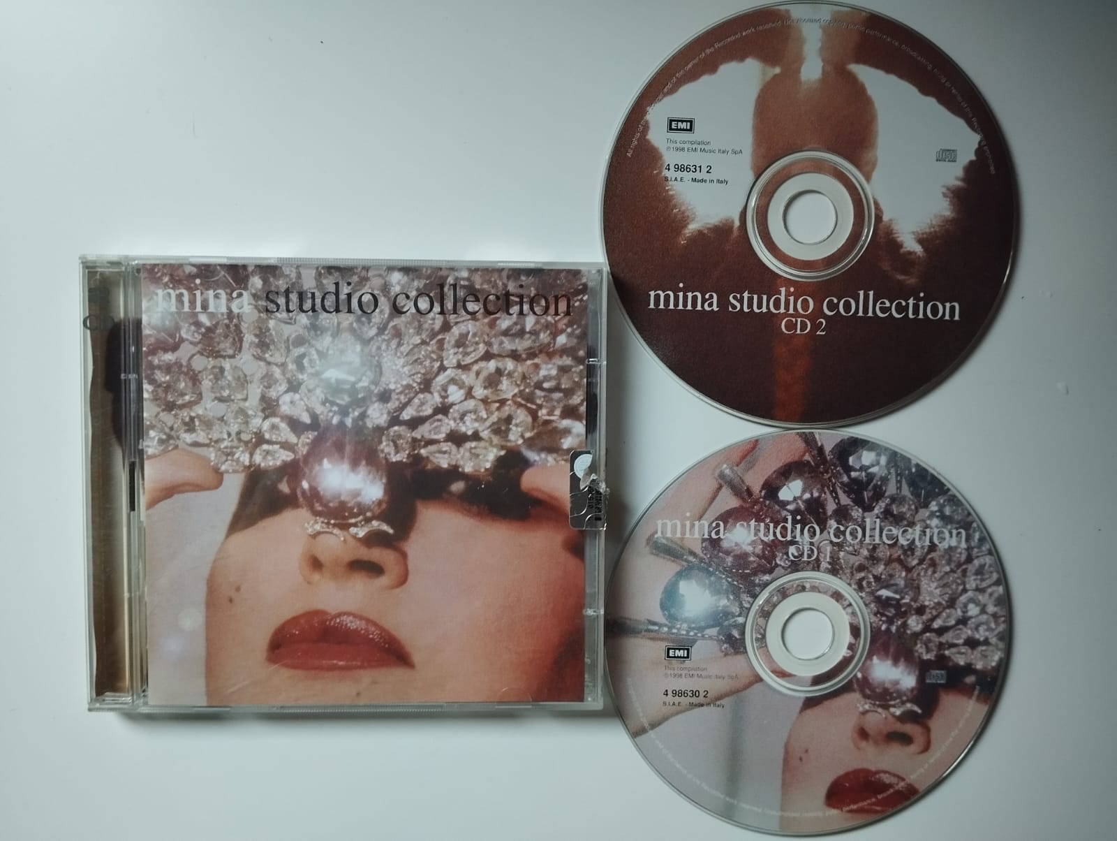Mina – Studio Collection - 1998 İtalya Basım 2xCD Albüm -2.El