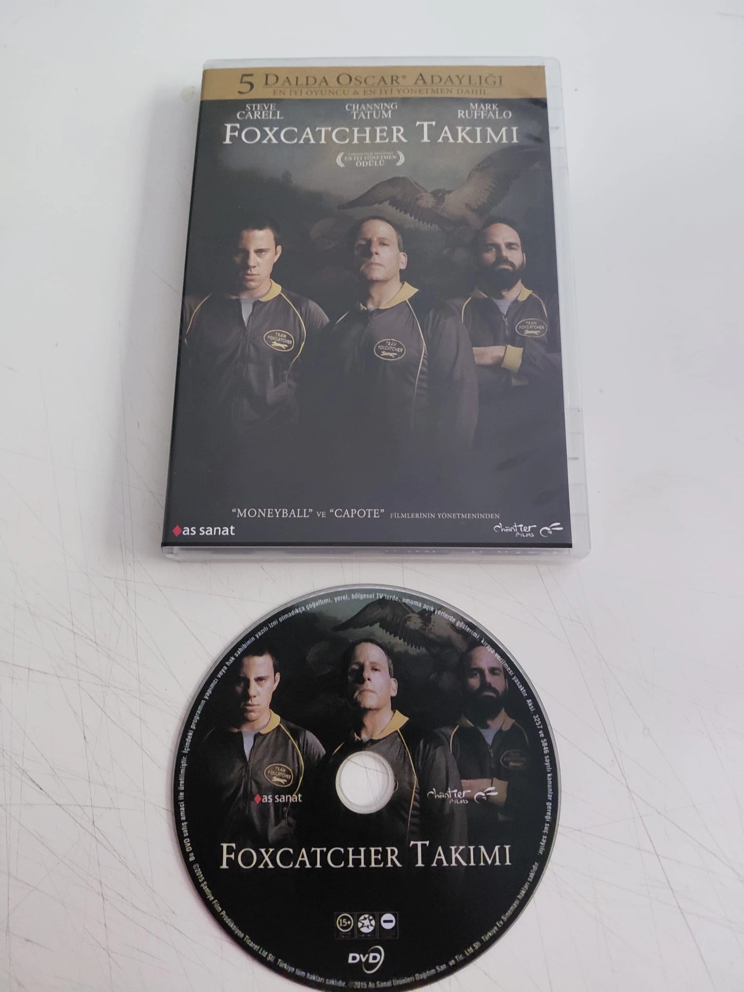 Foxcatcher Takımı   -  Steve Carell /Channing Tatum -  DVD Film-2.el
