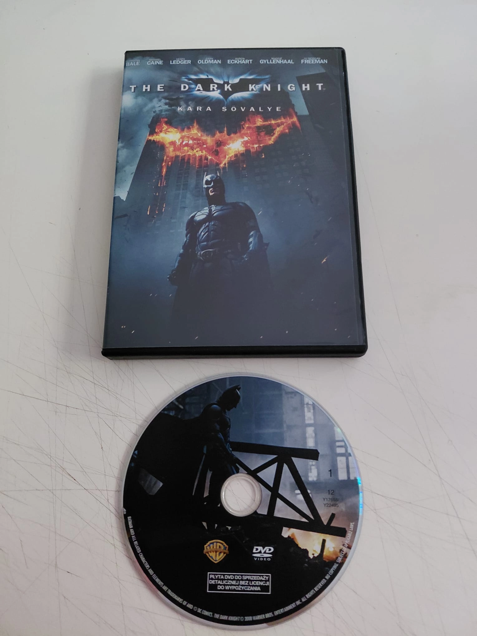 Kara Şövalye (The Dark Knight)  -  Christian Bale -  DVD Film-2.el
