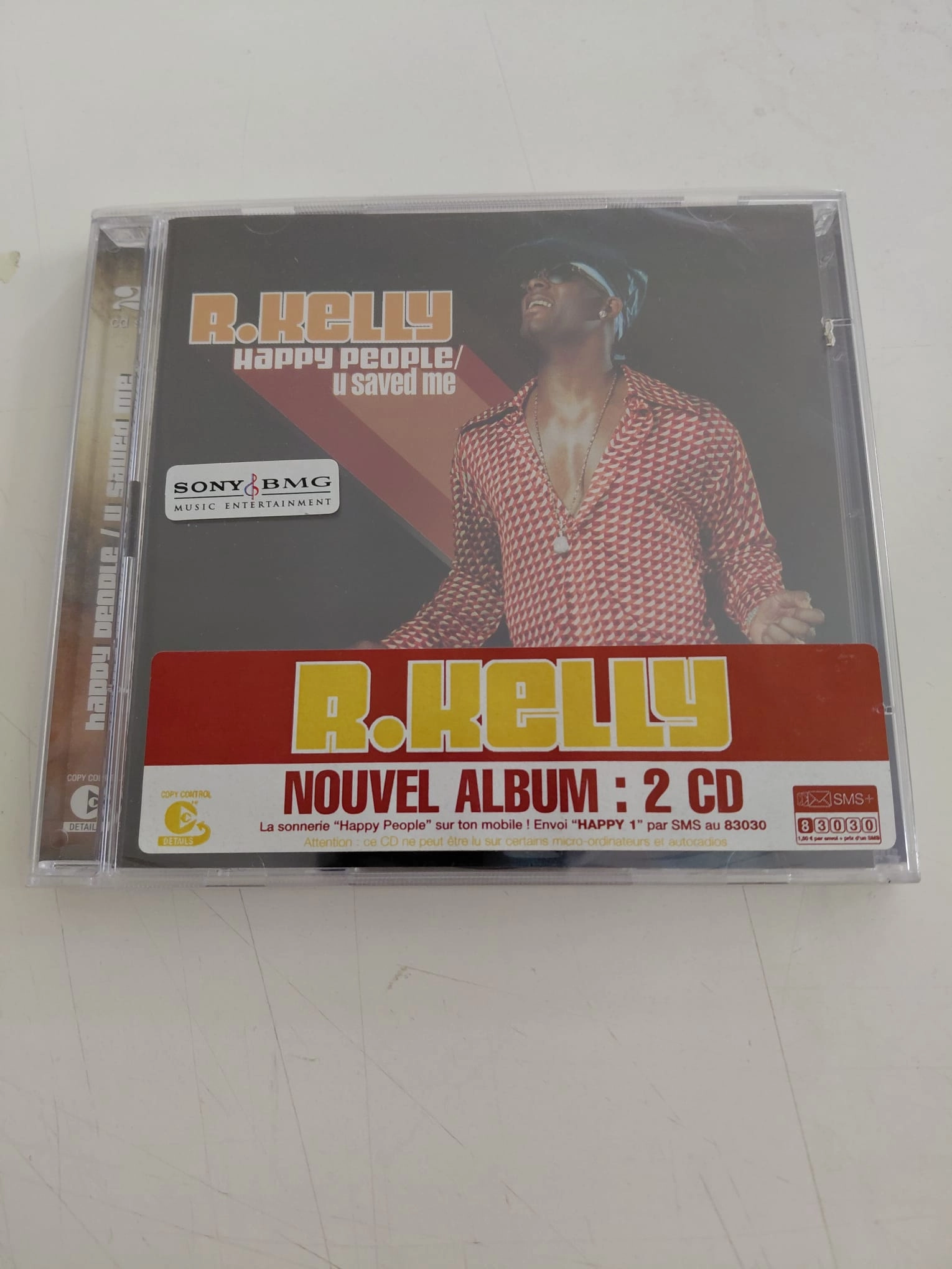 R. Kelly – Happy People/U Saved Me – 2004  Avrupa  Basım - CD Albüm/Açılmamış Ambalajlı