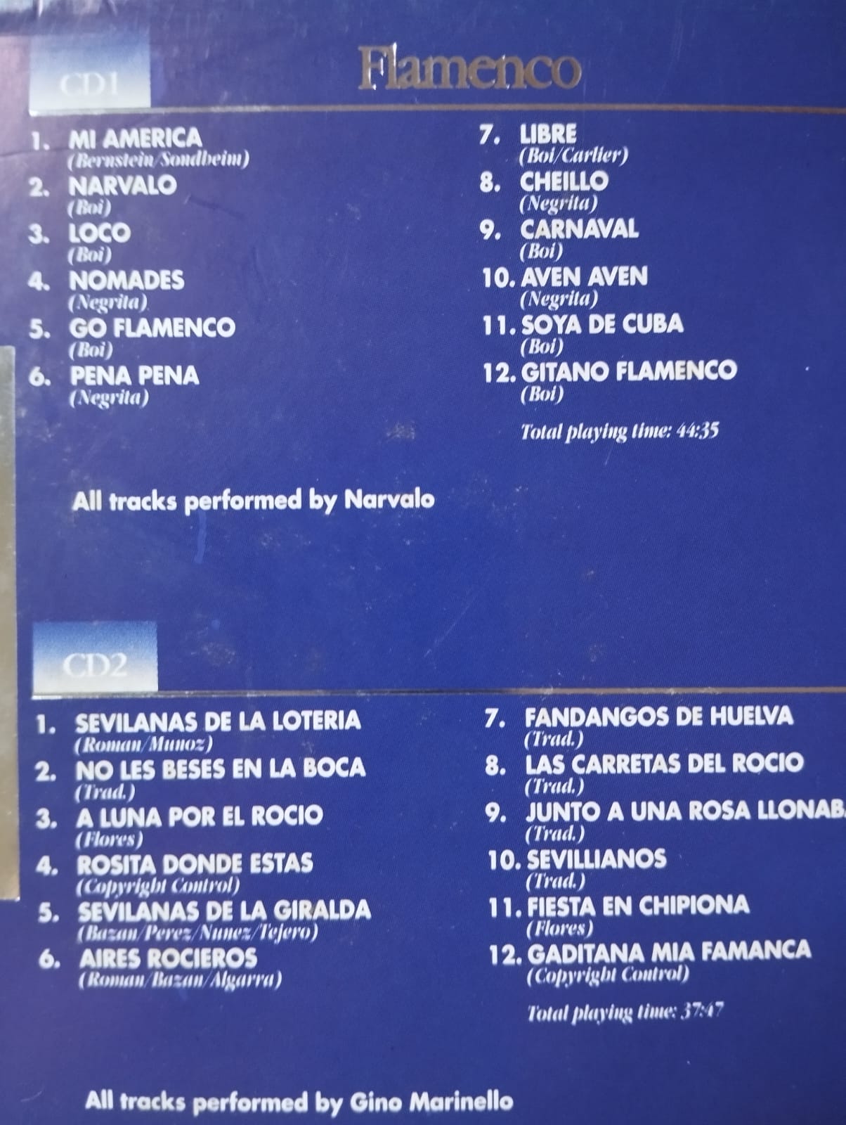Flamenco - Flamenco 24 Traditional Spanish Classics  -  2001 Avrupa  Basım 2xCD  Albüm-2.El