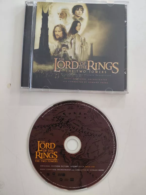 Howard Shore – The Lord Of The Rings: The Two Towers (Soundtrack)–  2002  Japonya  Basım -CD -2.el