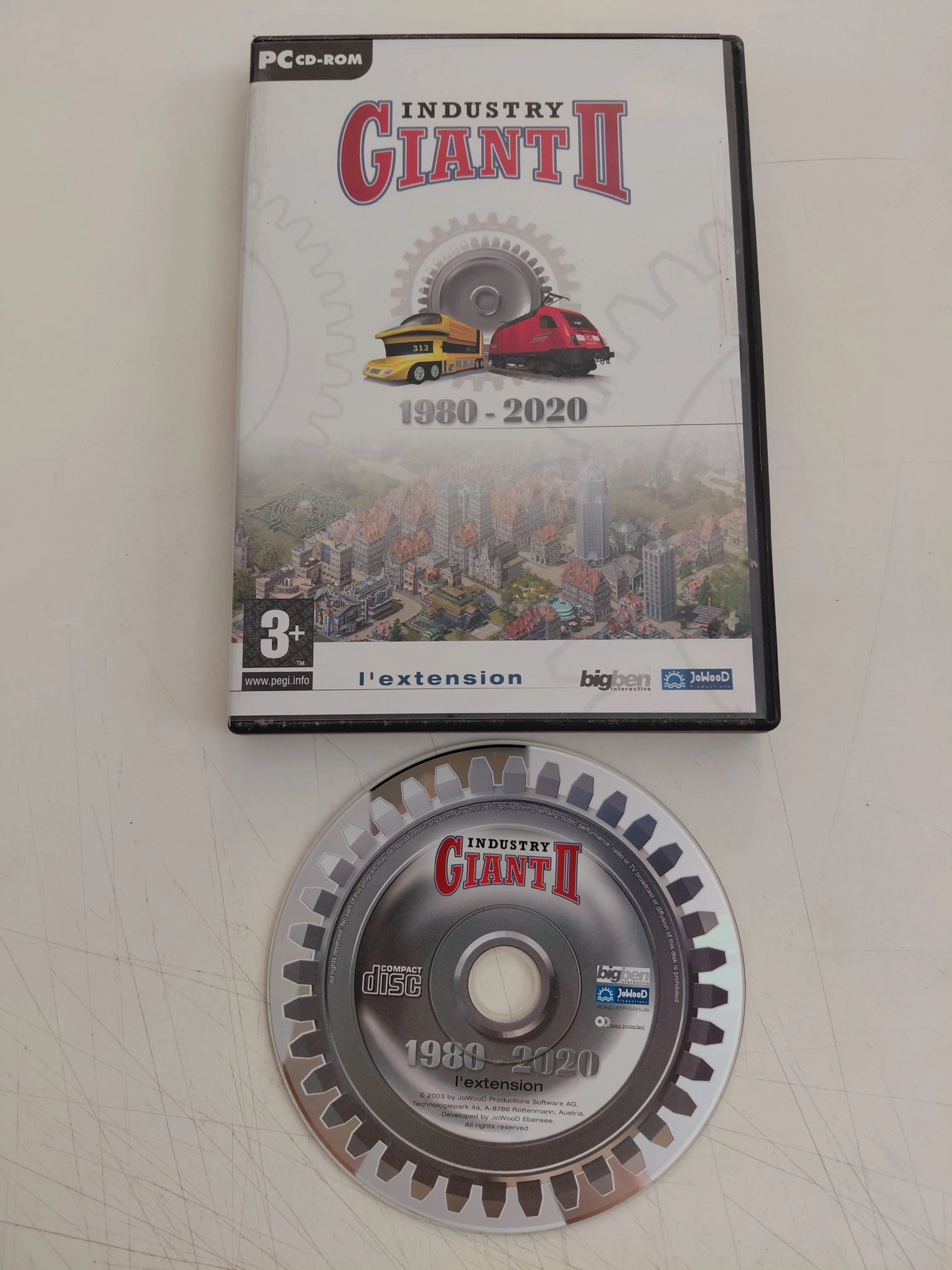INDUSTRY GIANT II ( 1980-2020)  -  PC CD-ROM Oyun