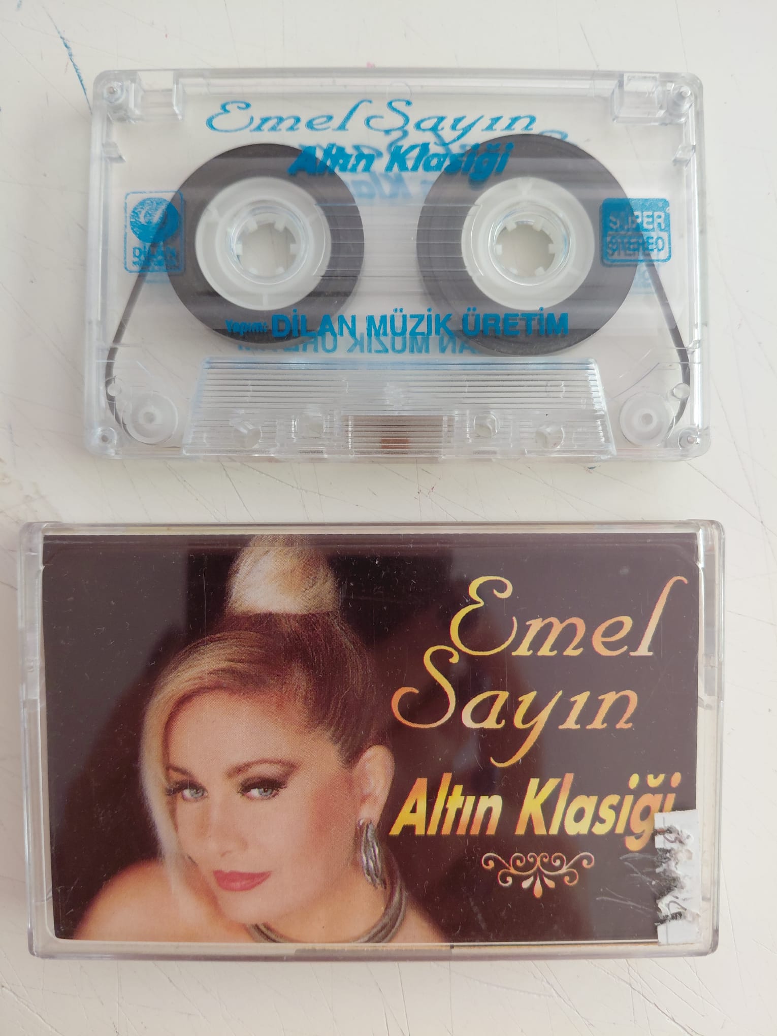 Emel Sayın –  Altın Klasiği  -  Türkiye Basım Kaset Albüm-2.EL