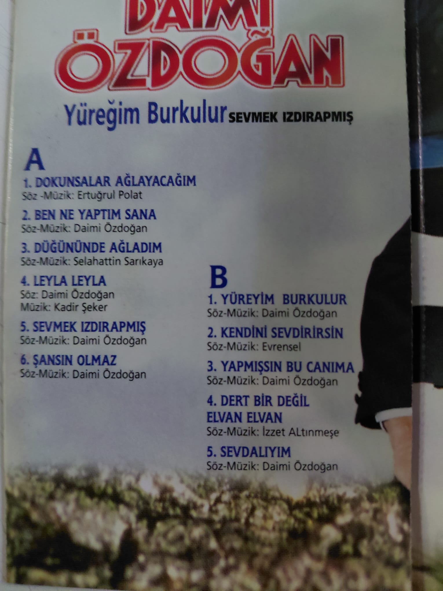 Daimi Özdoğan - Sevmek Izdırapmış - 1996 Türkiye Basım Kaset-2.el