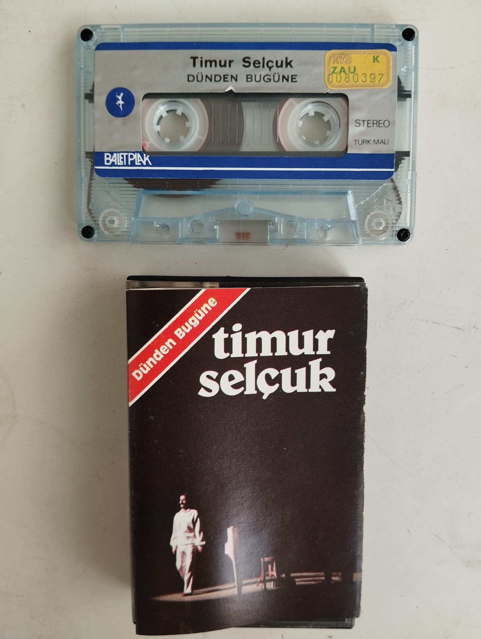 Timur Selçuk ‎– Dünden Bugüne  -  1987  Türkiye Basım Kaset Albüm -2.el