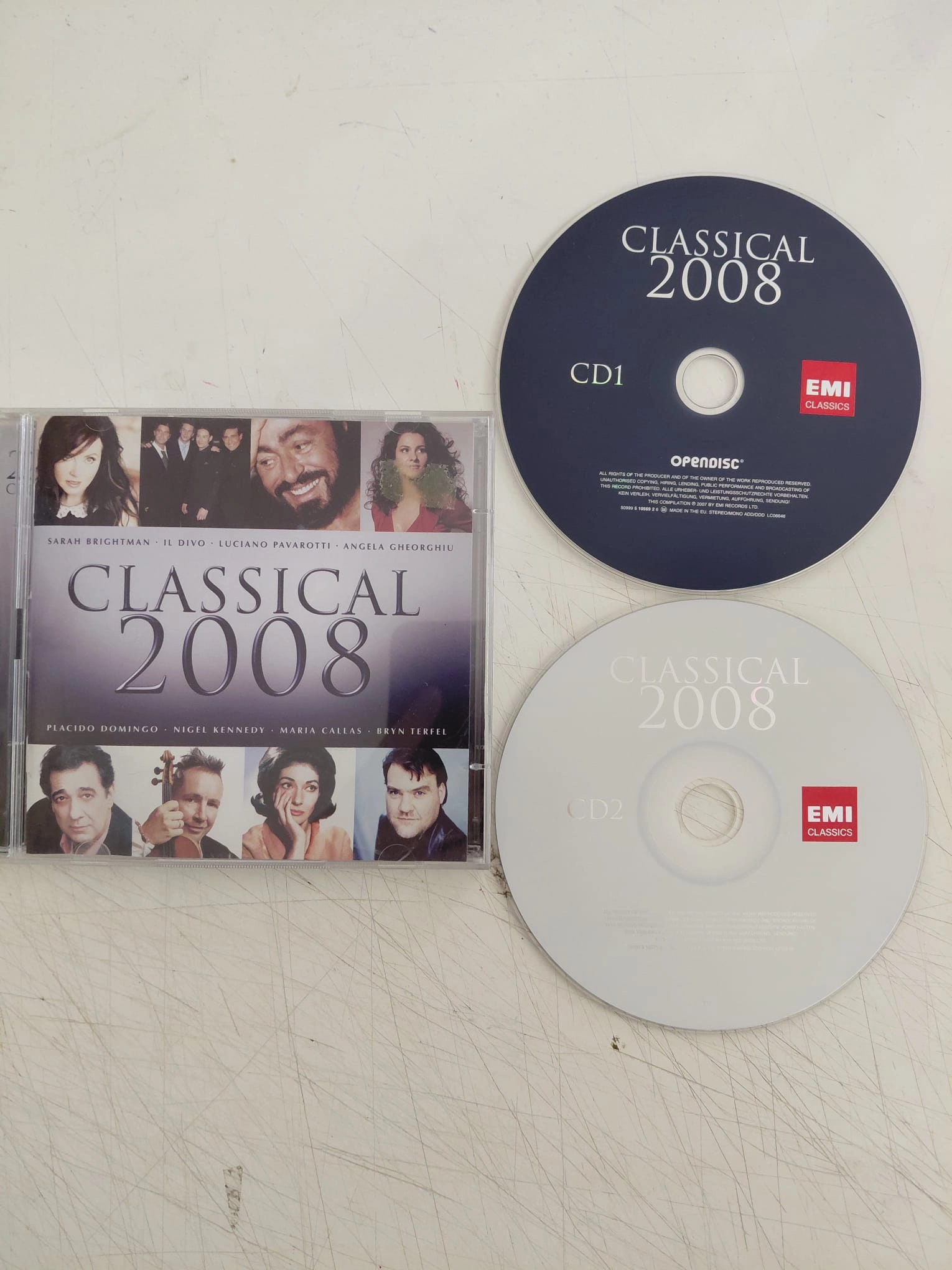 Classical 2008  - 2007  Avrupa Basım 2xCD Albüm-2.el