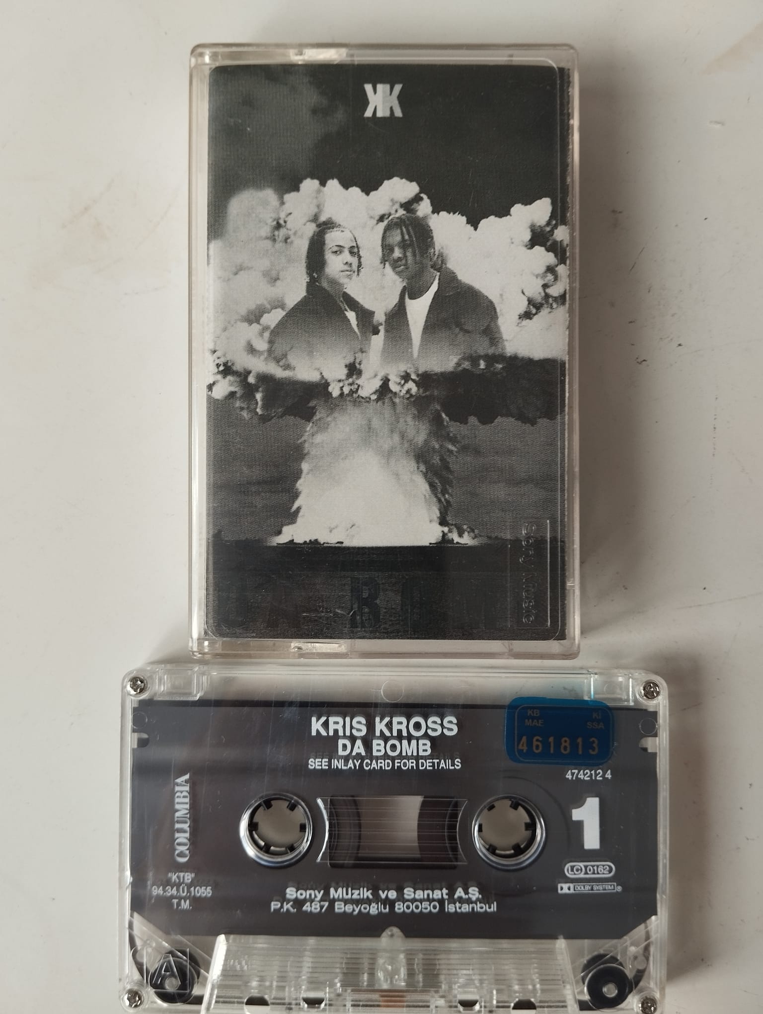 Kris Kross – Da Bomb - 1993 Türkiye Basım 2. El Kaset Albüm