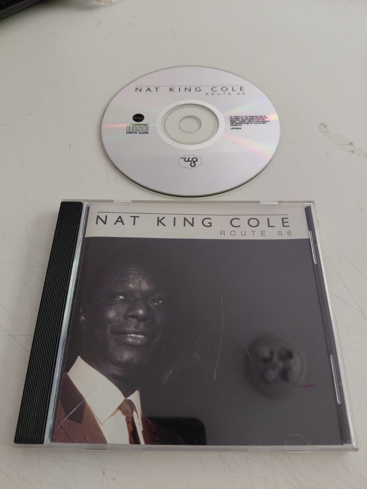 Nat King Cole  – Route 66 - 2005 Avrupa Basım - CD Albüm-2.EL