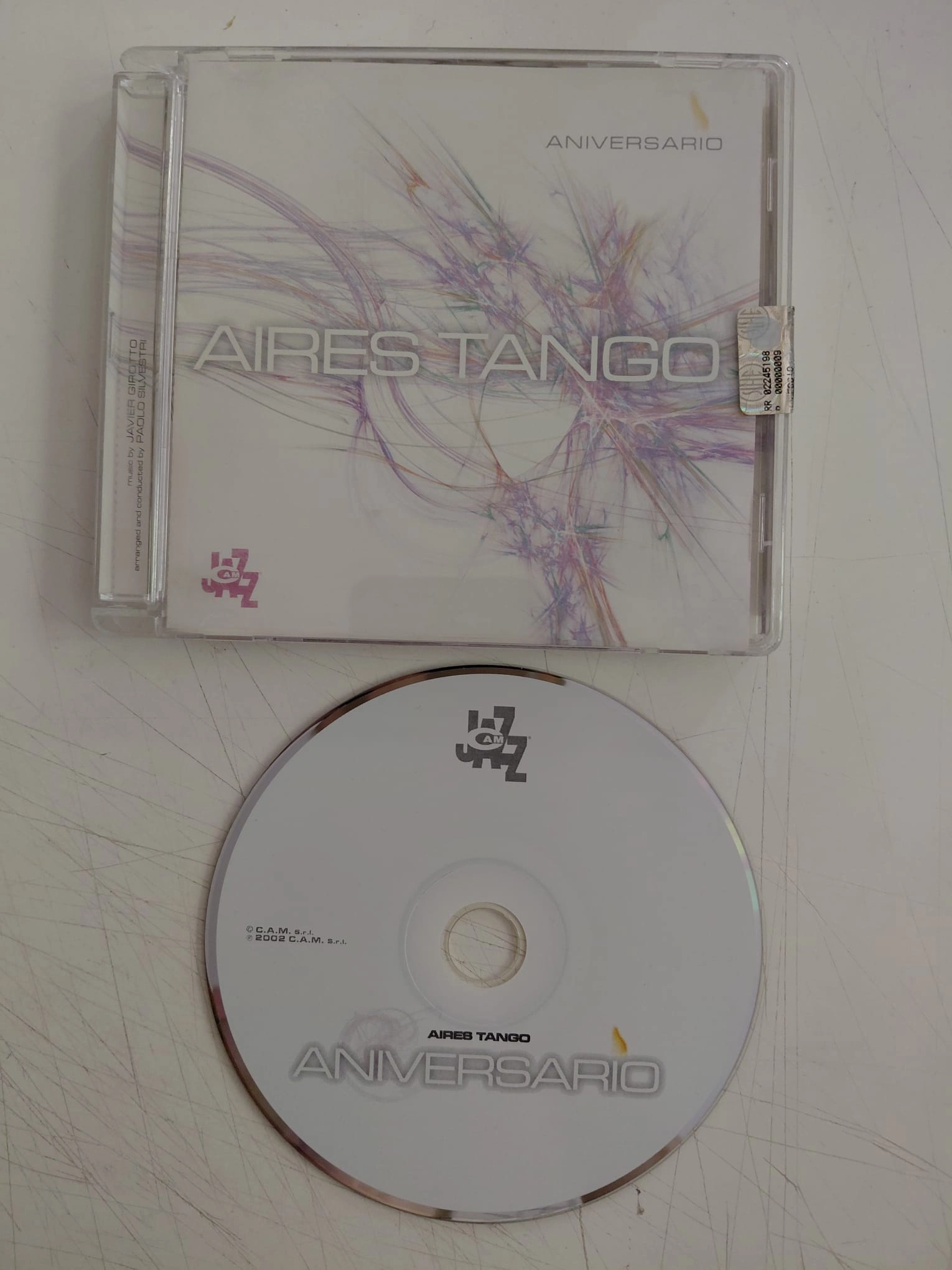 Aires Tango – Aniversario - 12002 İtalya Basım CD Albüm-2.el