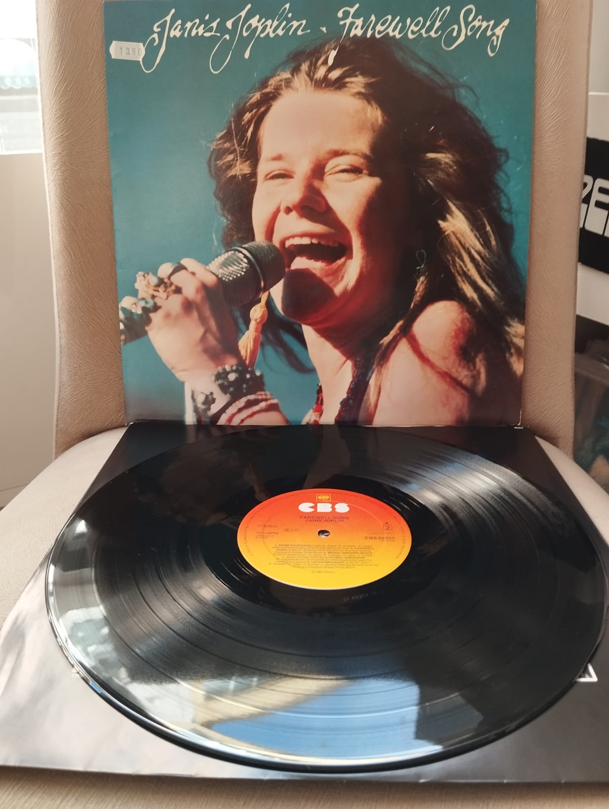 Janis Joplin – Farewell Song - 1982 Hollanda Basım 33 lük LP Plak -2.EL