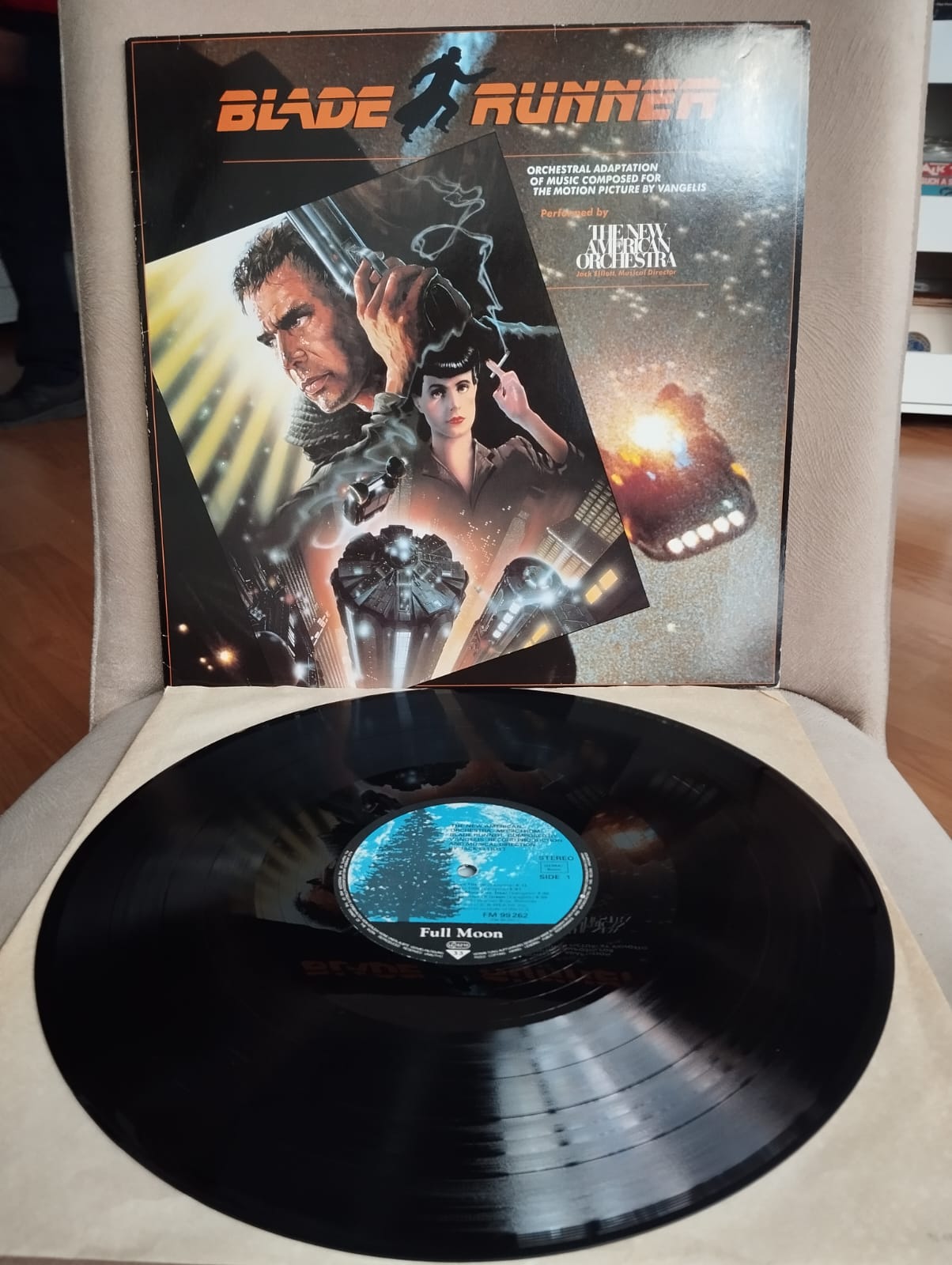 Blade Runner (Soundtrack) - 1982 Almanya  Basım 33 Lük LP Albüm Plak
