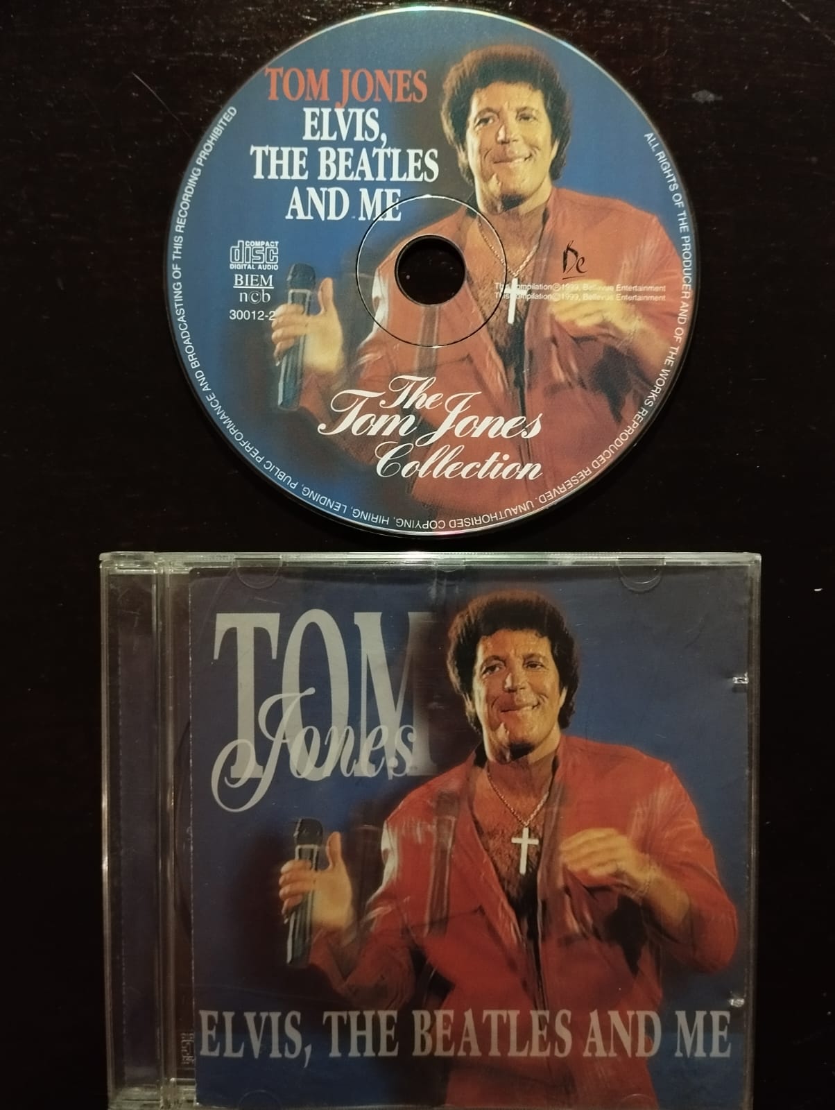 Tom Jones – Elvis, The Beatles And Me - 1999 Danimarka Basım 2. El CD Albüm
