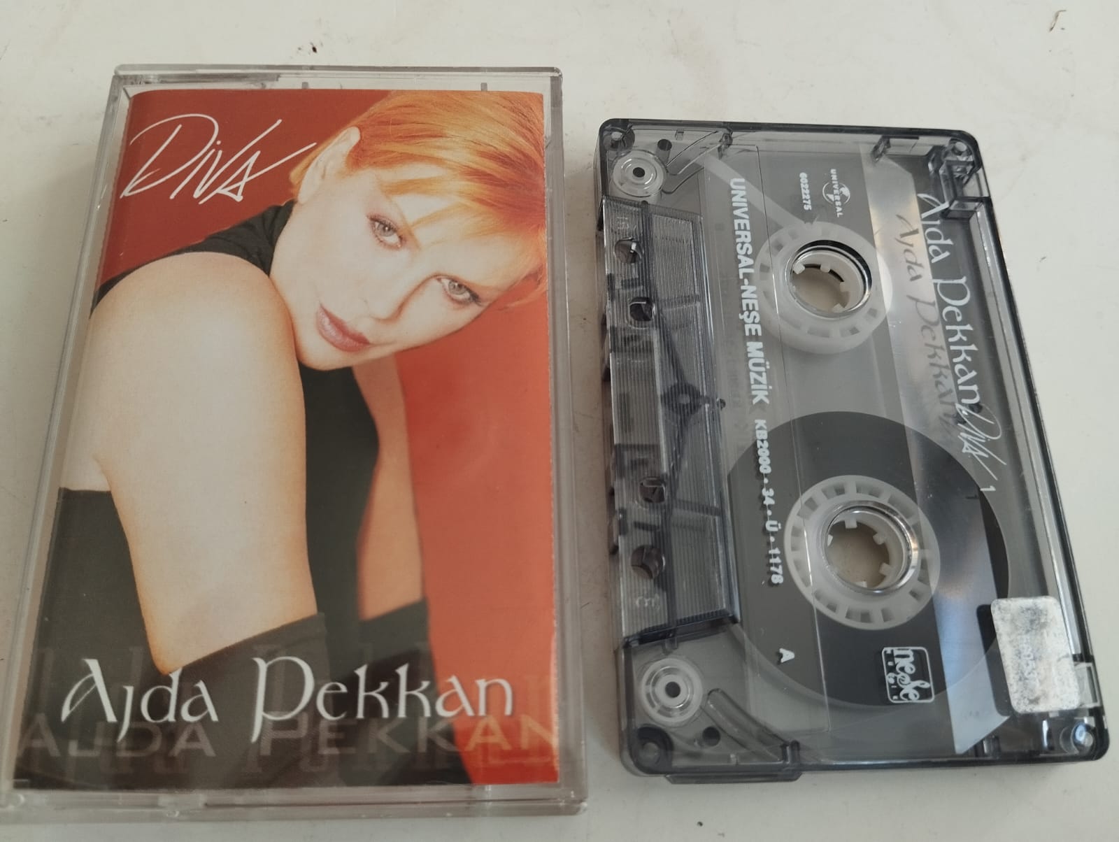 Ajda Pekkan – Diva 1 – 1996 Türkiye Basım 2. El Kaset Albüm
