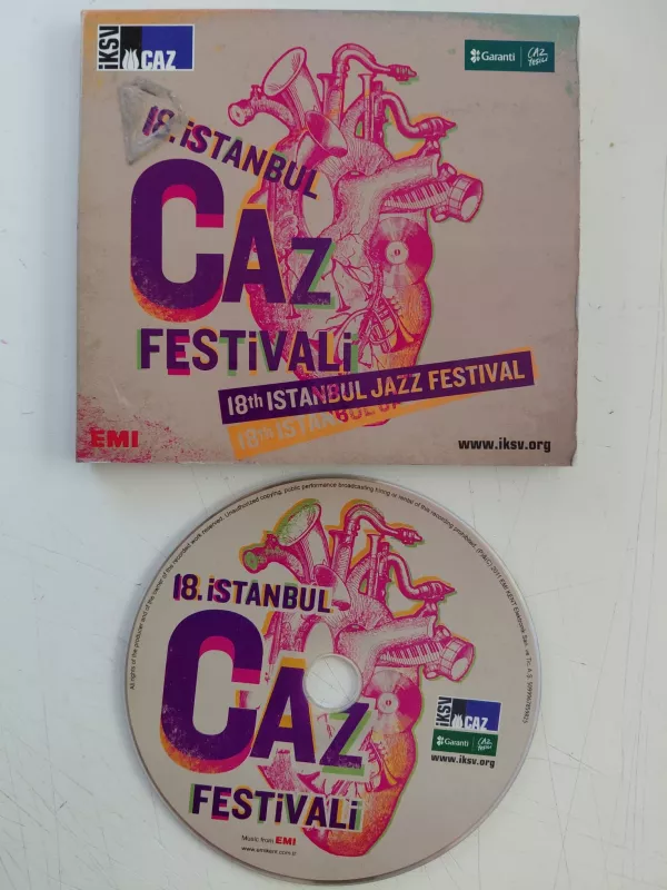 18. İstanbul Caz Festivali = 18th Istanbul Jazz Festival - 2011 Türkiye Basım - CD Albüm-2.el