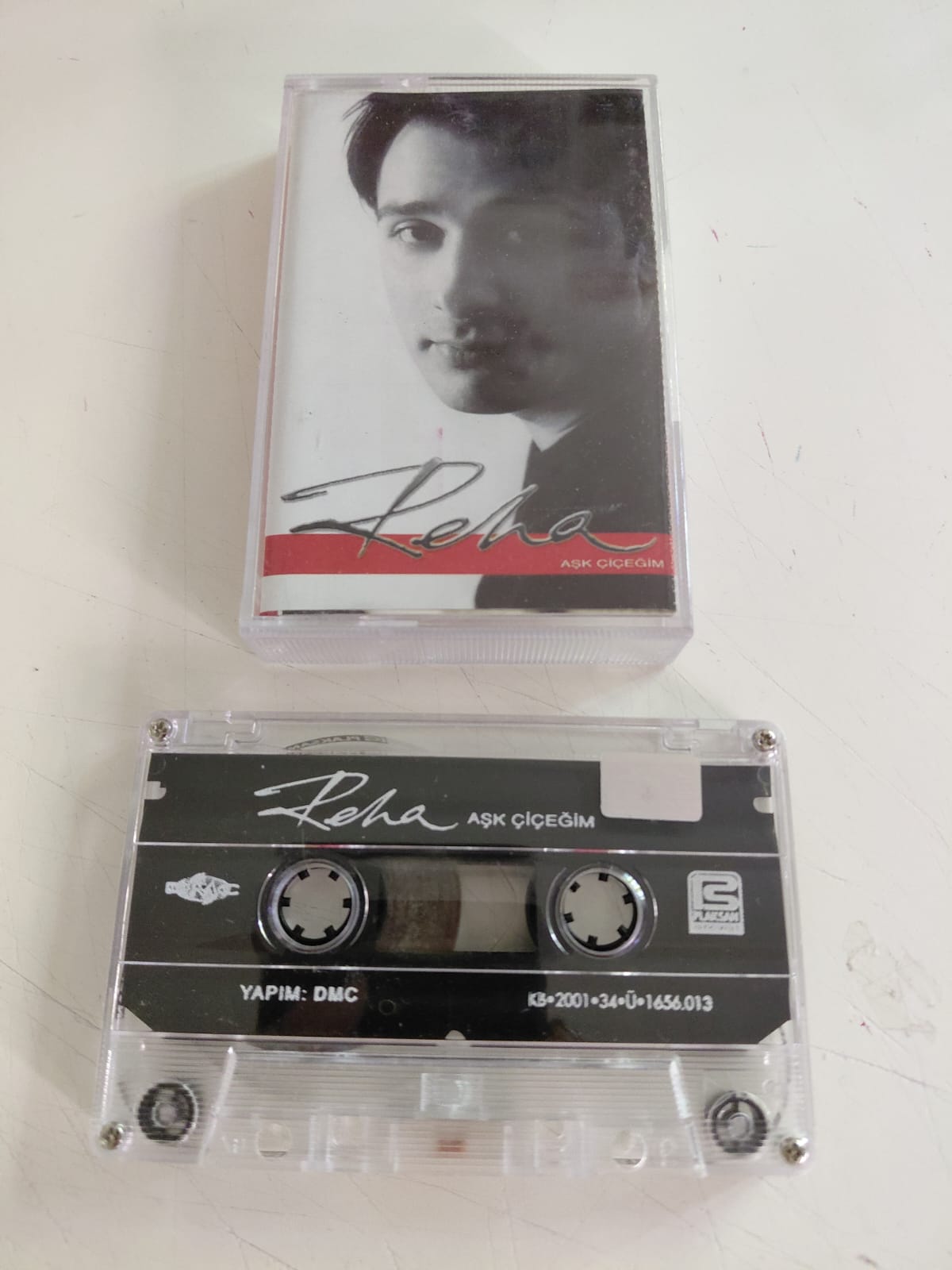 Reha  – Aşk Çiçeğim - 2001 Türkiye Basım Kaset-2.el