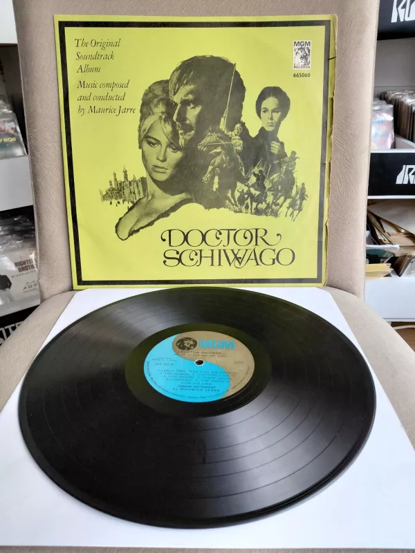 Maurice Jarre – Doctor Schiwago (Soundtrack) - Türkiye Basım LP Albüm - 33 lük Plak-2.el