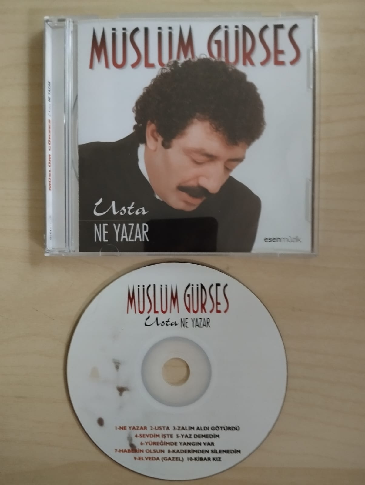 Müslüm Gürses – Usta Ne Yazar -  2013 Türkiye Basım - CD Albüm-2.el