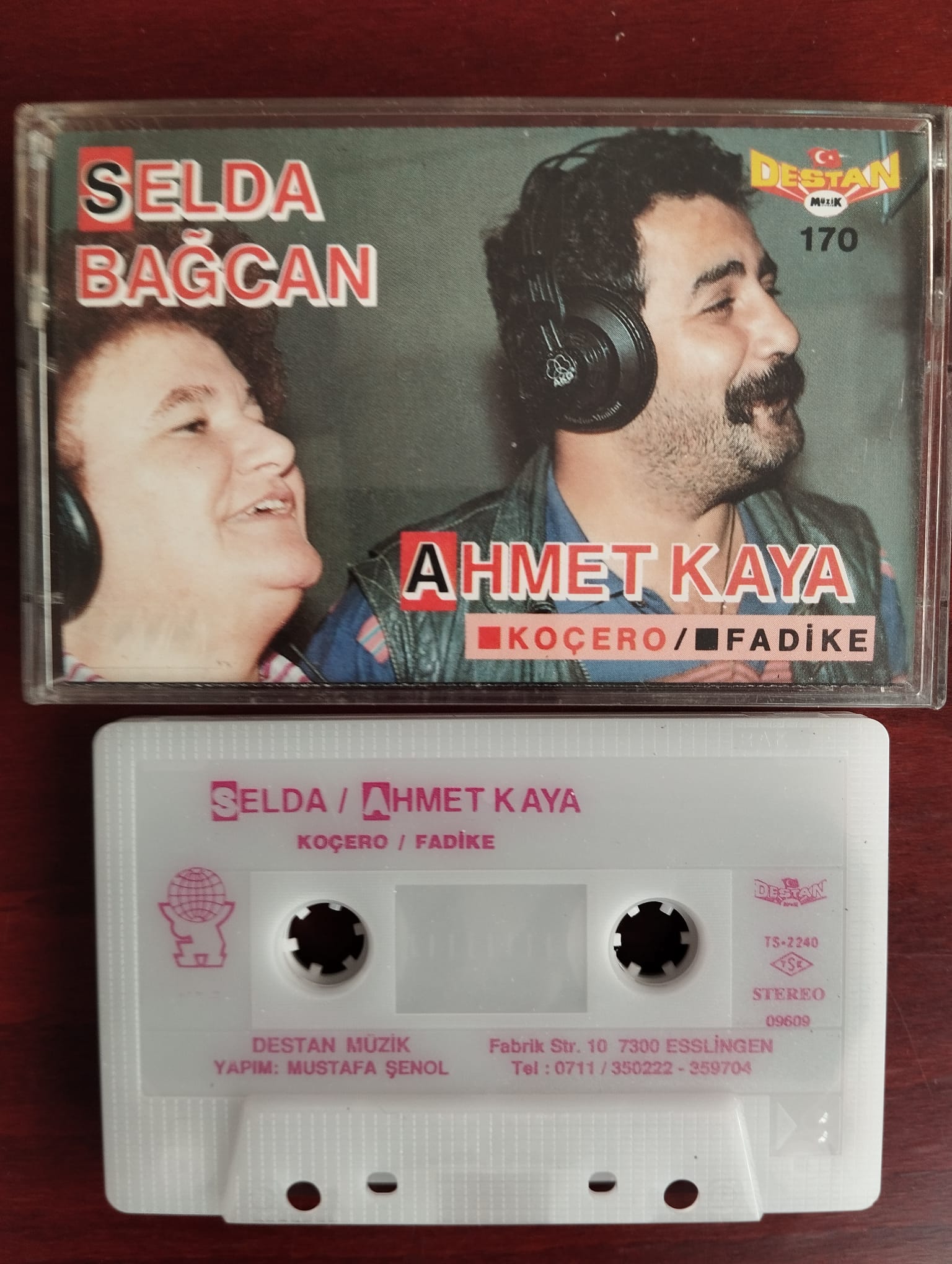 Selda Bağcan / Ahmet Kaya – Koçero / Fadike - 1994 Almanya Basım Nadir Kaset-2.el