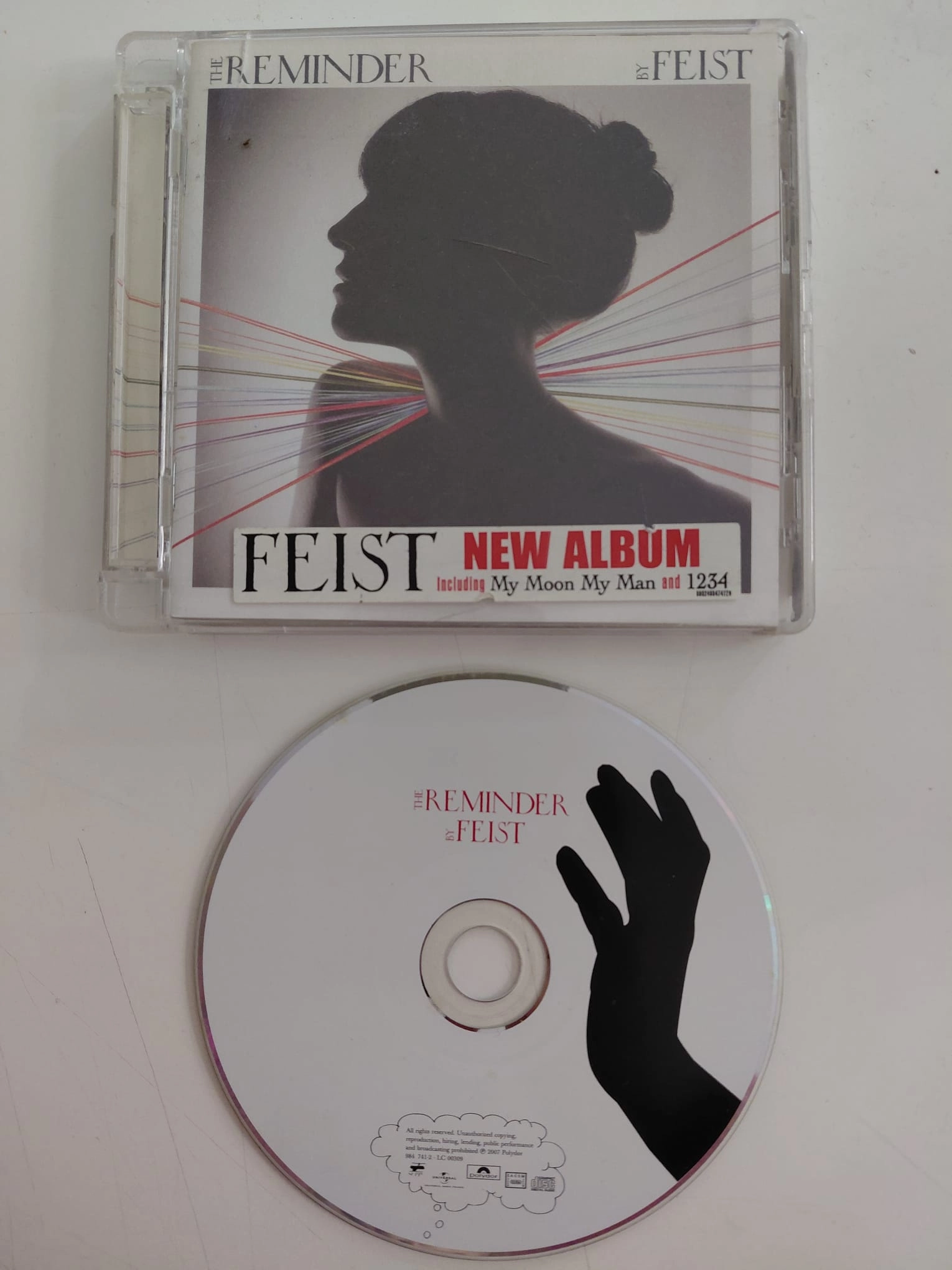 Feist  – The Reminder – 2007 Avrupa  Basım - CD Albüm-2.el
