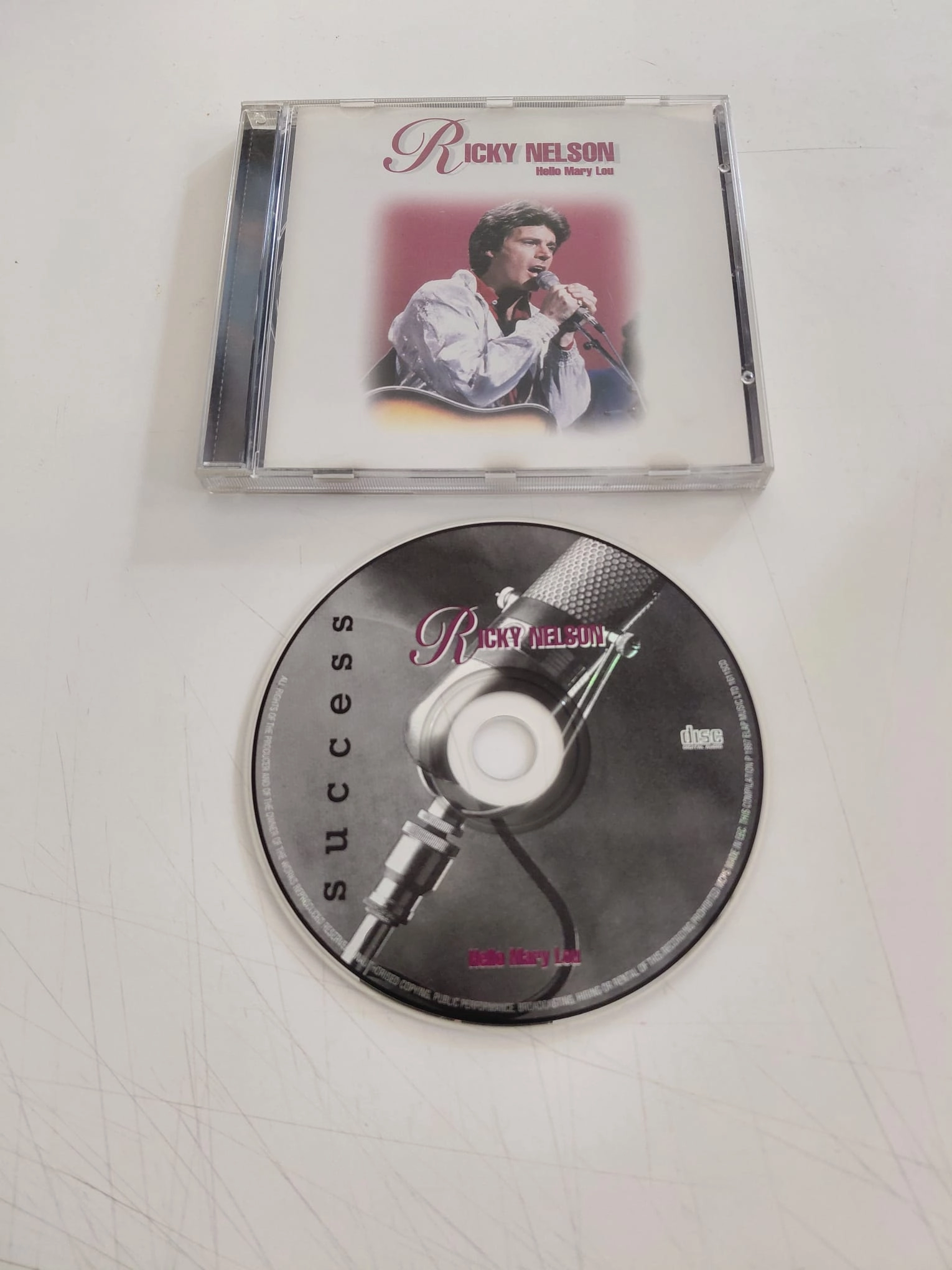 Ricky Nelson  – Hello Mary Lou  – 1997  Avrupa Basım - CD Albüm-2.el