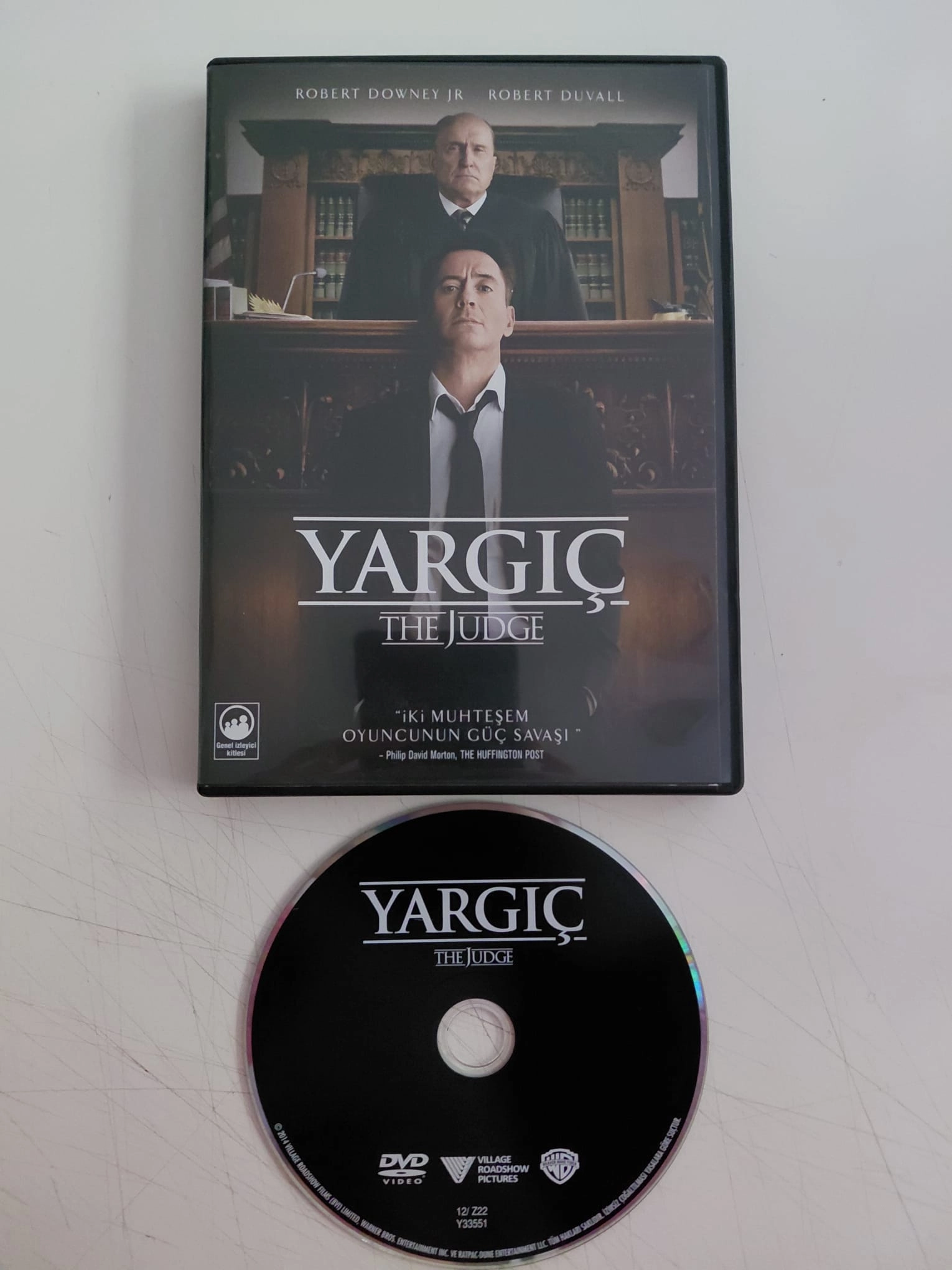 Yargıç (The Judge )  - Robert Downey Jr/Robert Duvall -  DVD Film-2.el