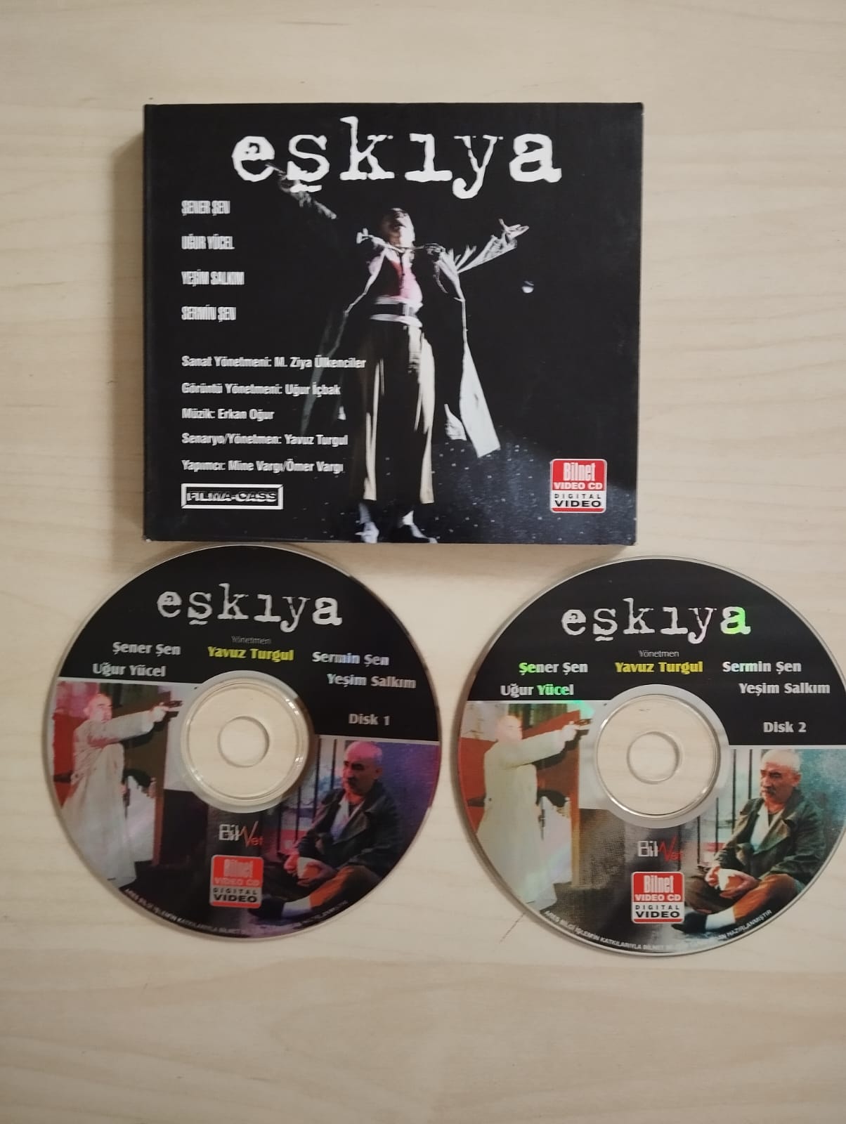 EŞKİYA  -  Şener Şen/ Uğur Yücel - Video CD-2.EL