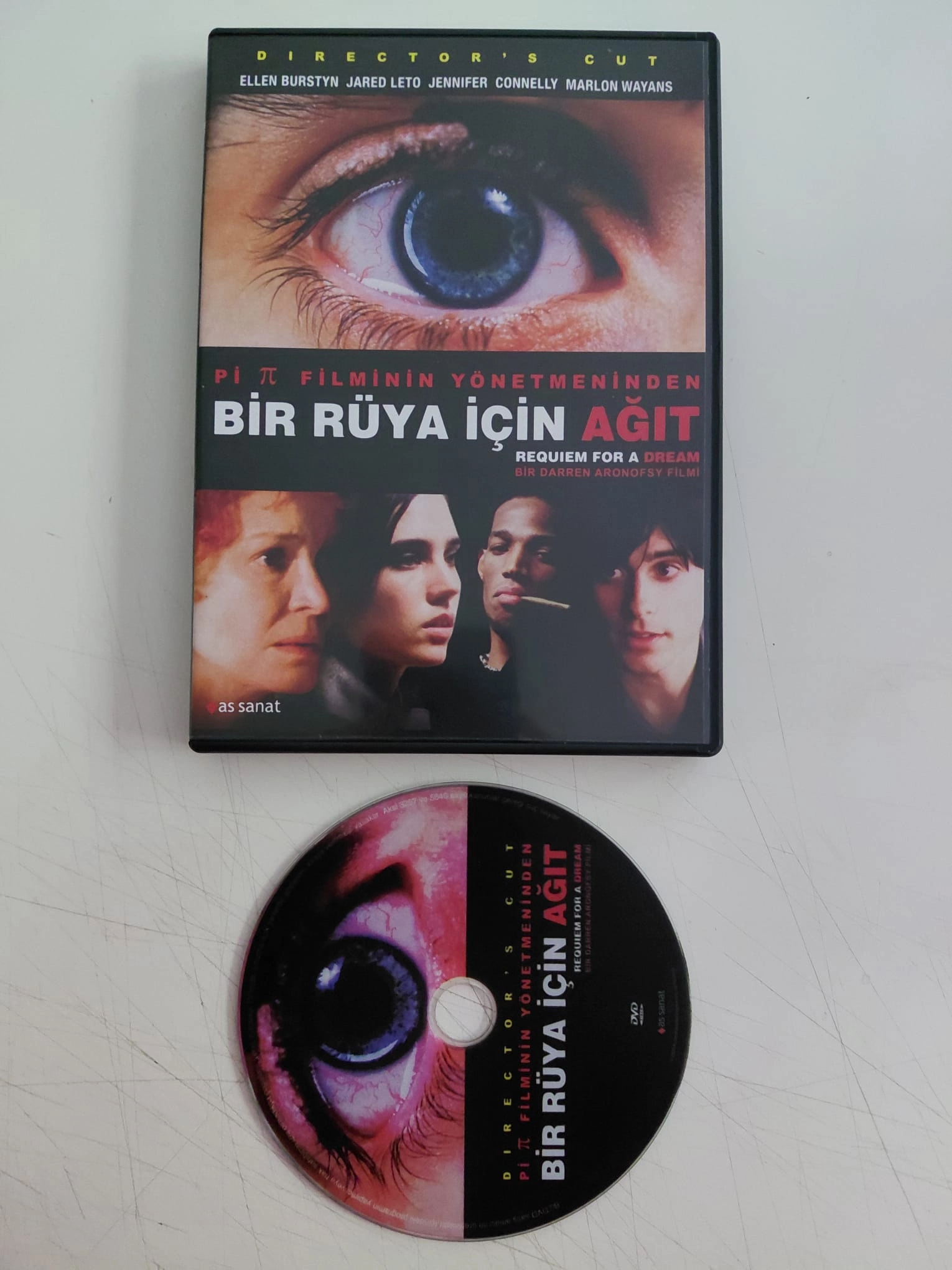 BİR RÜYA İÇİN AĞIT  (Requiem For A Dream)  -  DVD Film-2.el