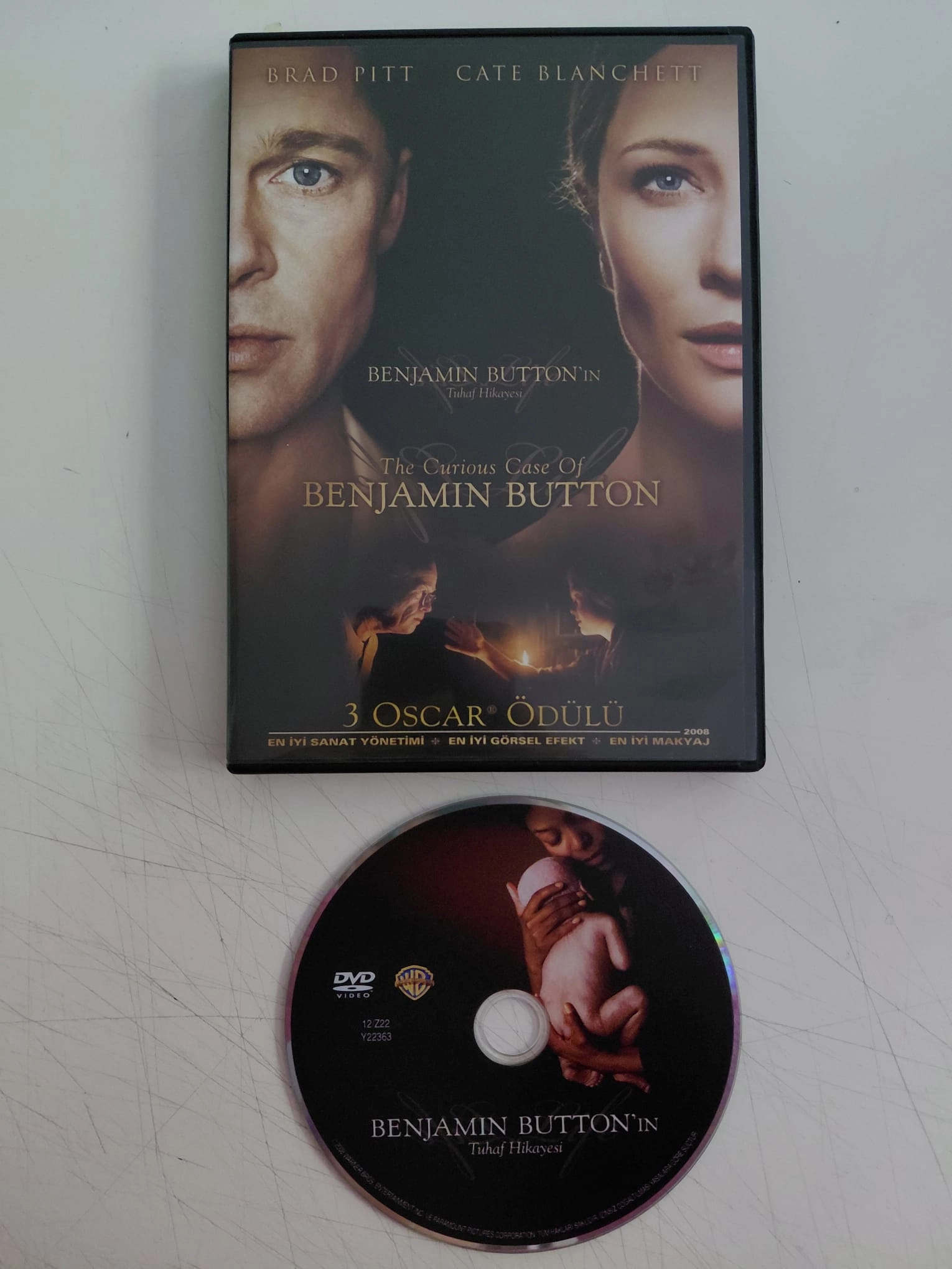 The Curious Case of Benjamin Button ( Benjamin Button’ın Tuhaf Hikayesi ) -  DVD Film-2.el