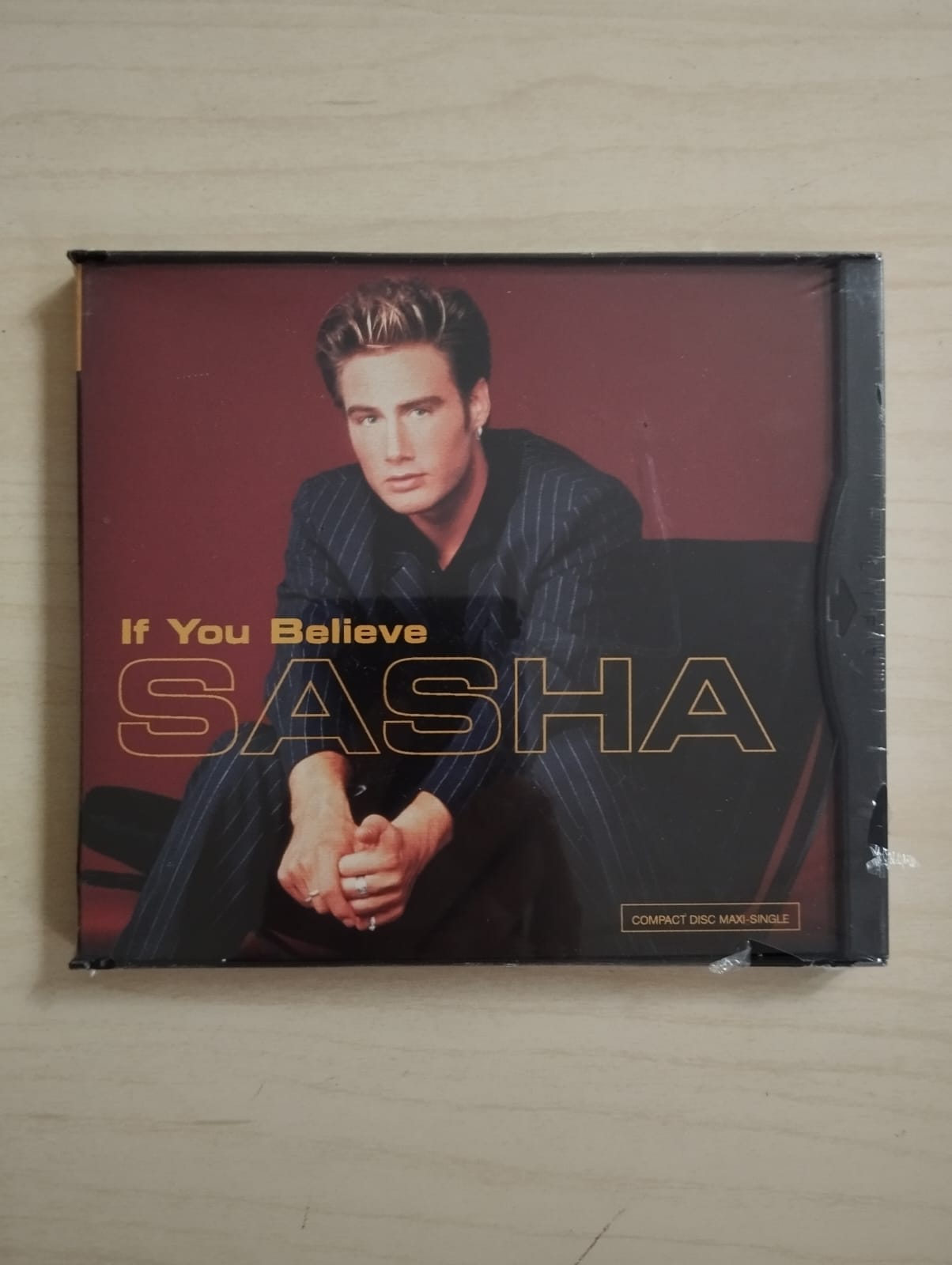 Sasha – If You Believe - 2000 Amerika Basım - CD, Maxi-Single /Açılmamış Ambalajlı