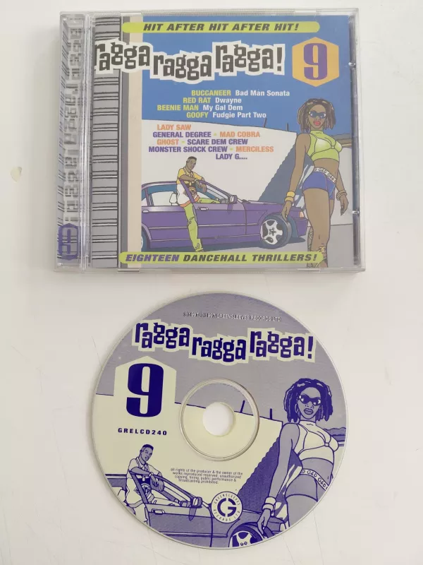 Ragga Ragga Ragga! 9 (Red Rat ,Lady G...)  – 1997 İngiltere  Basım - CD Albüm-2.el