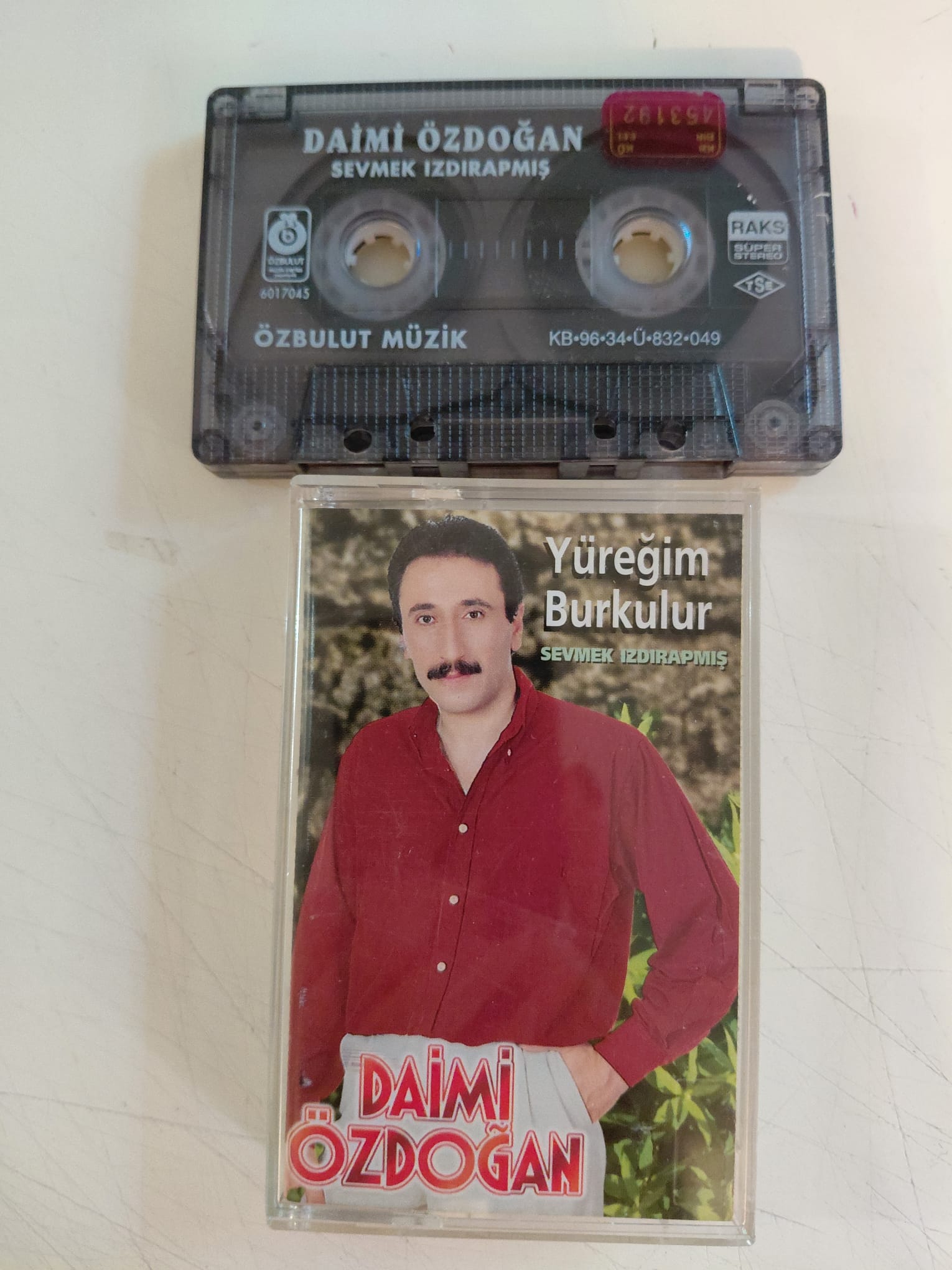 Daimi Özdoğan - Sevmek Izdırapmış - 1996 Türkiye Basım Kaset-2.el
