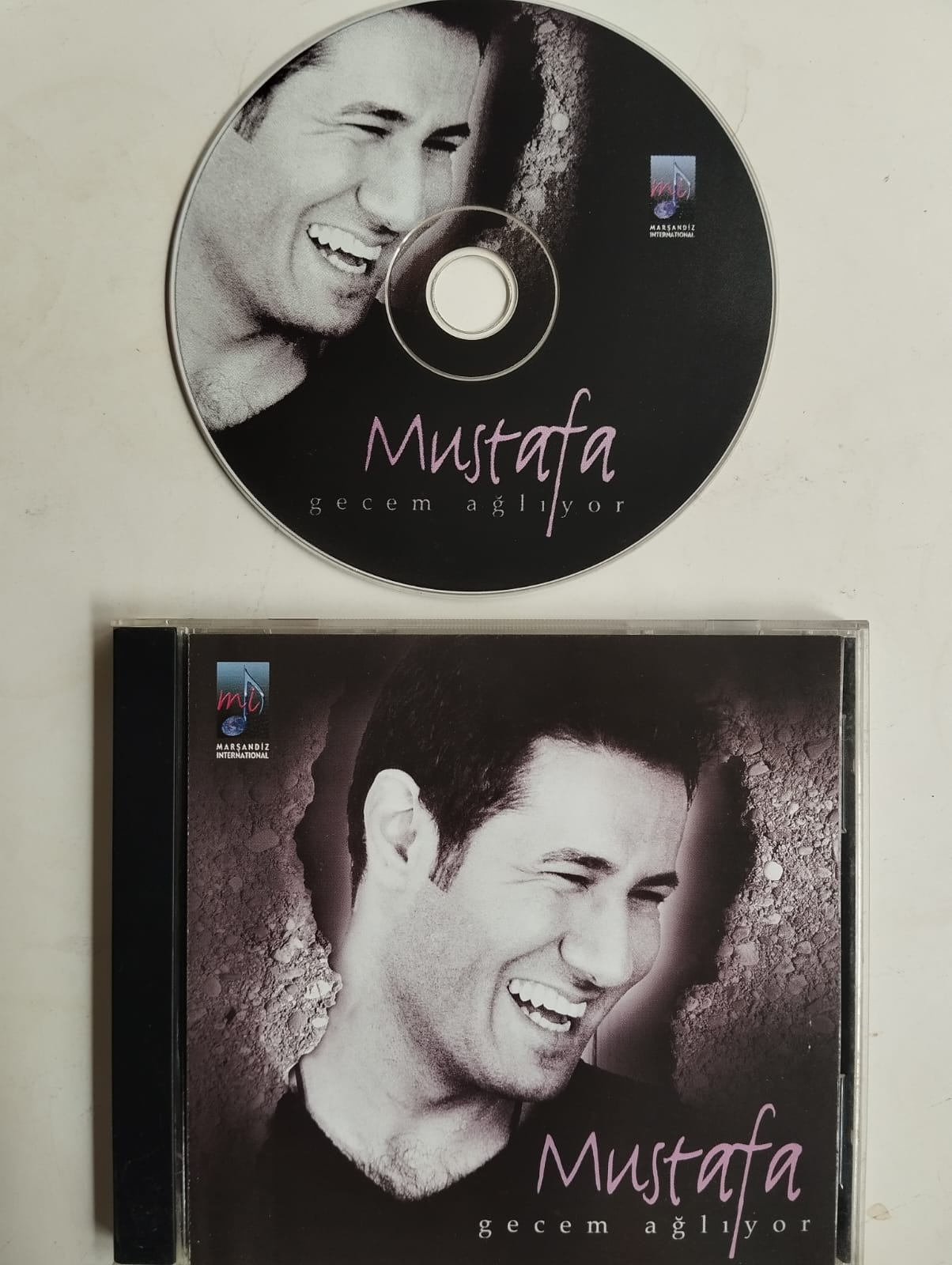 Mustafa / Gecem Ağlıyor - Türkiye Basım - 2. El  CD Albüm