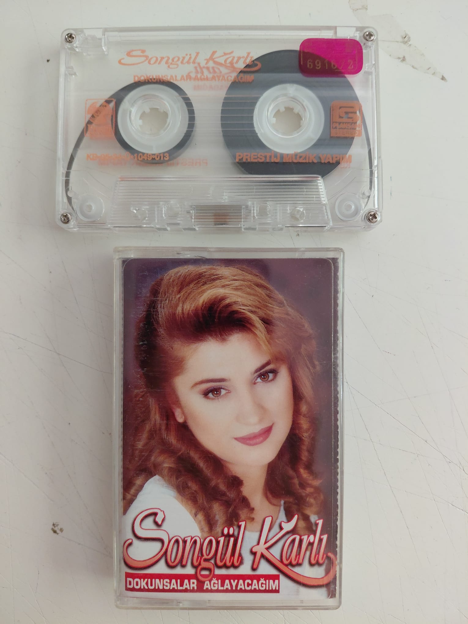 Songül Karlı – Dokunsalar Ağlayacağım - 1995 Türkiye Basım Kaset-2.el