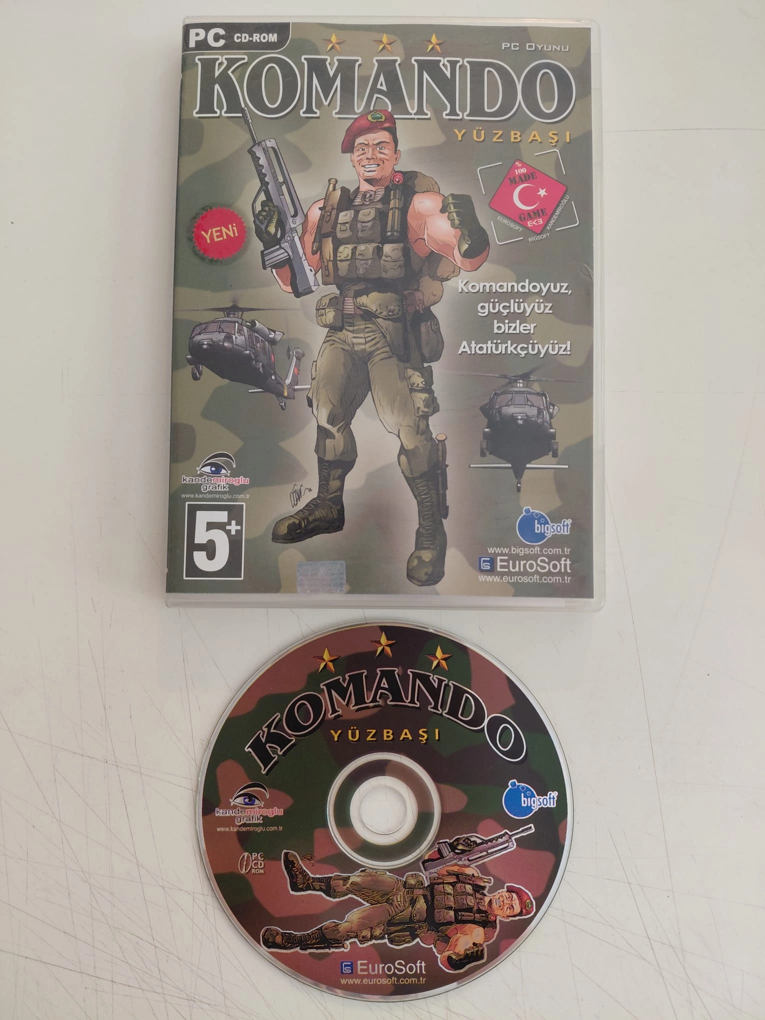 Komando Yüzbaşı  -  PC  CD-ROM Oyun