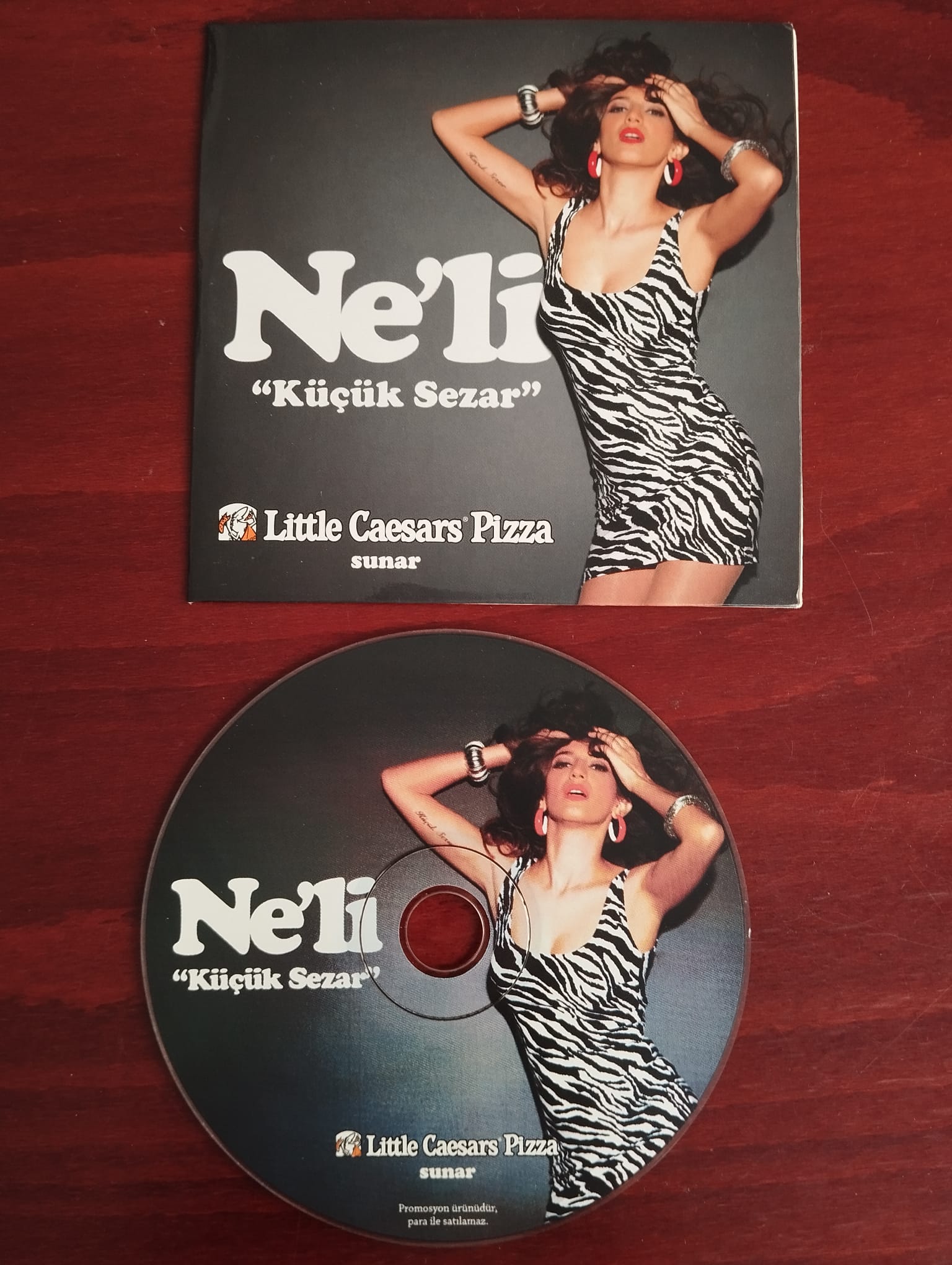 Ne’li  – Küçük Sezar - 2003 Türkiye Basım CD, Single, Promo-2.el