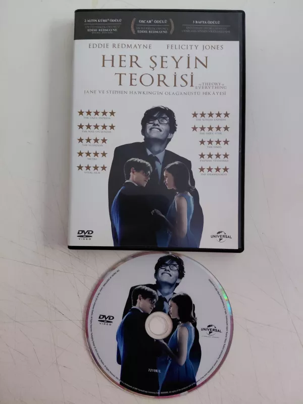 The Theory Of Everything  ( Her Şeyin Teorisi)  -  DVD Film-2.el