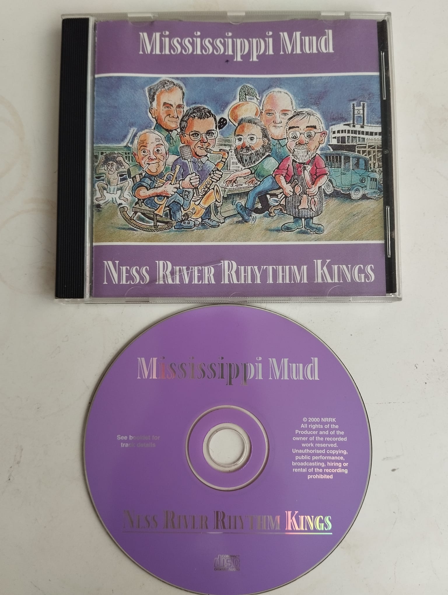 Mississippi Mud / Ness River Rhythm Kings  - 2000  Avrupa Basım - 2. El CD Albüm